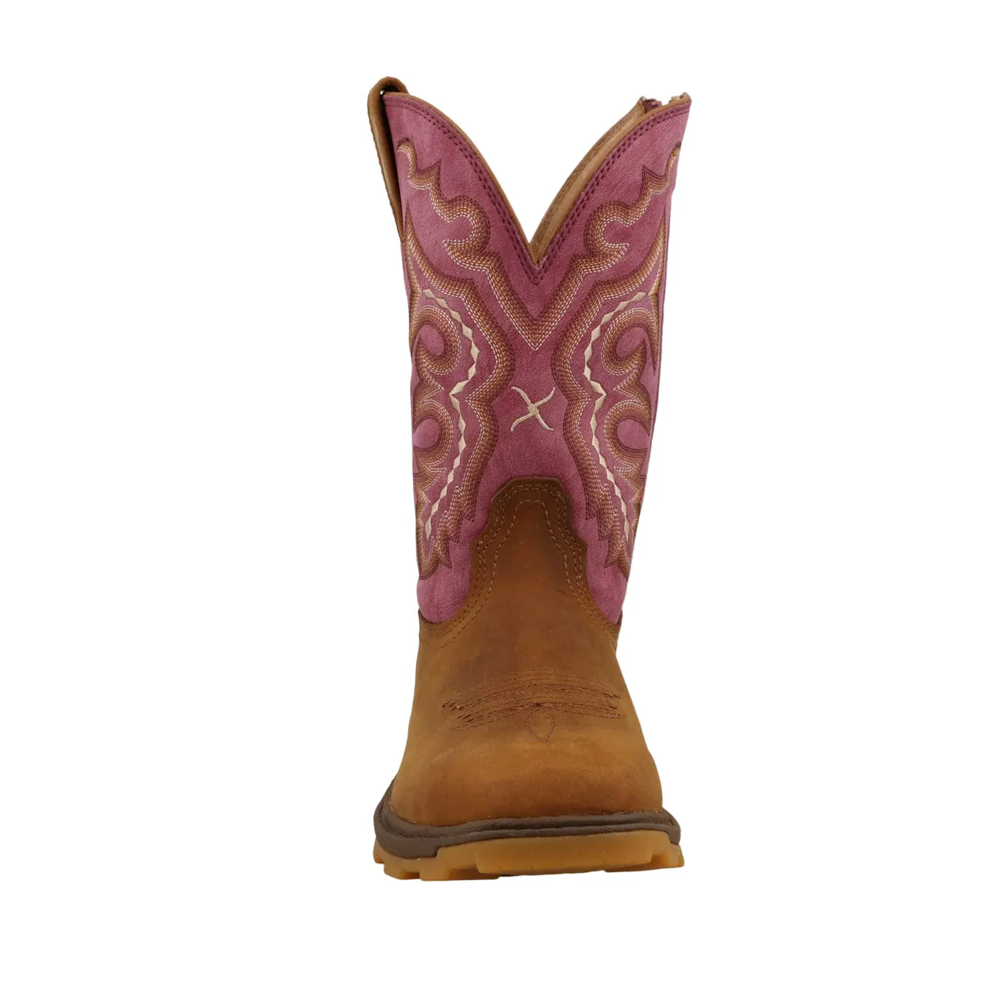 Twisted X Women's Pecan & Mauve Ultralite X Work Boot WUL0006 - Image 3