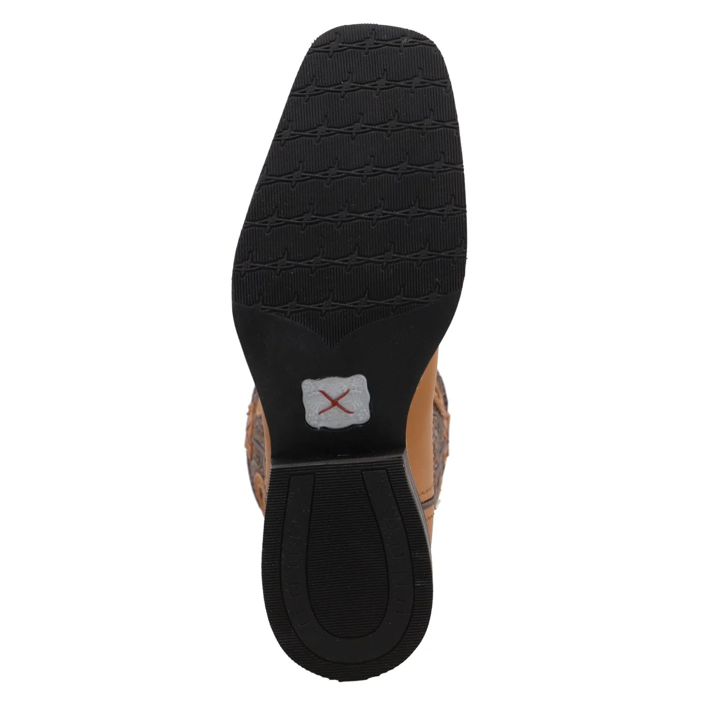 Twisted X Women's Tan & Tooled Ruff Stock Western Boot WRS0035 - Image 6