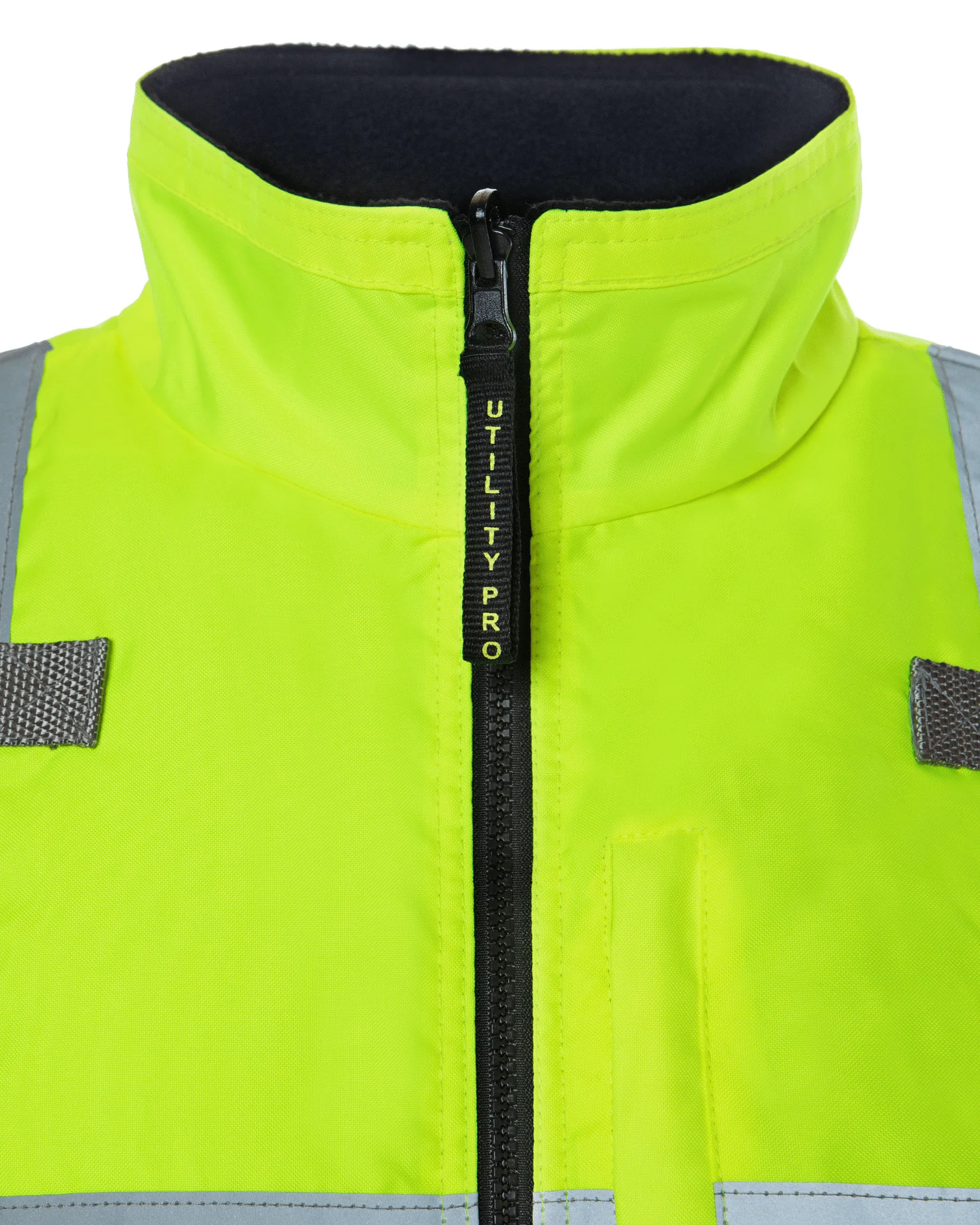 UHV1001 HiVis Full Zip Reversible Insulated Vest - Image 10