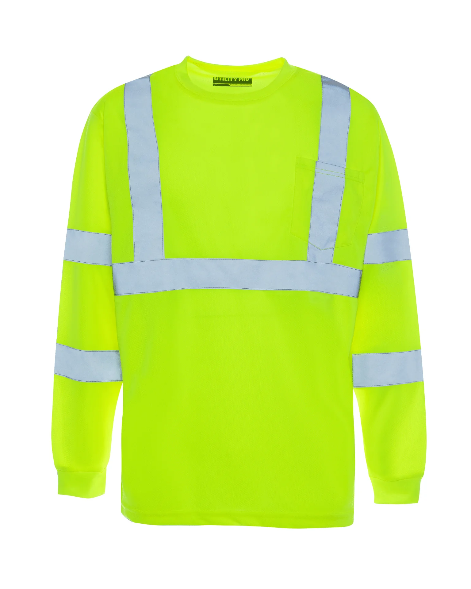 UHV403 HiVis Long Sleeve Tek Tee