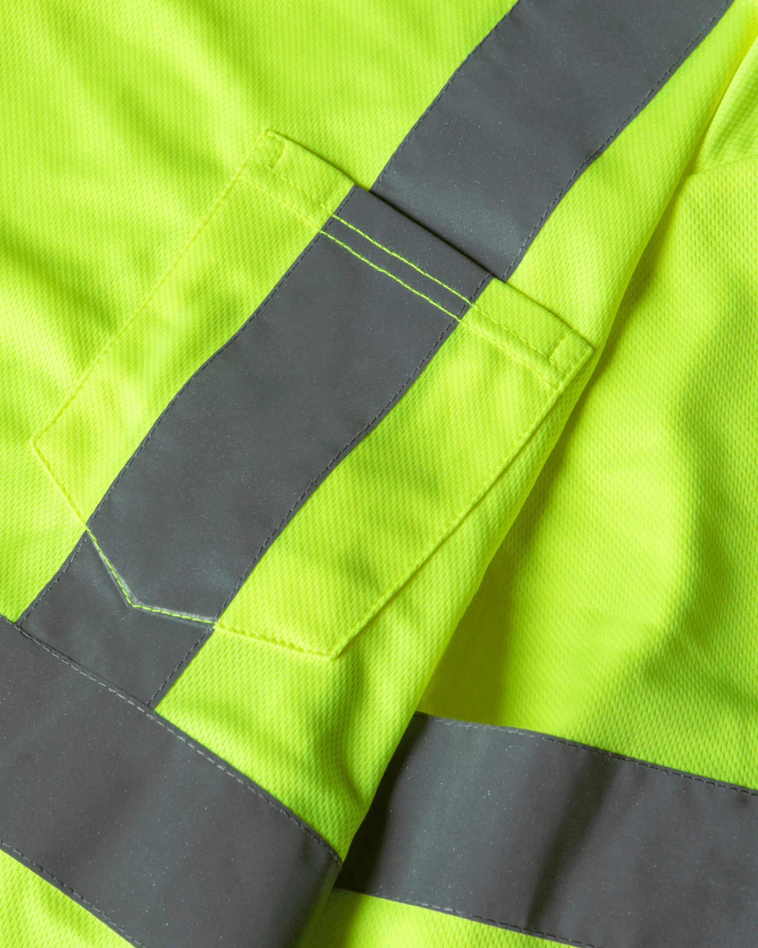 UHV403 HiVis Long Sleeve Tek Tee - Image 5