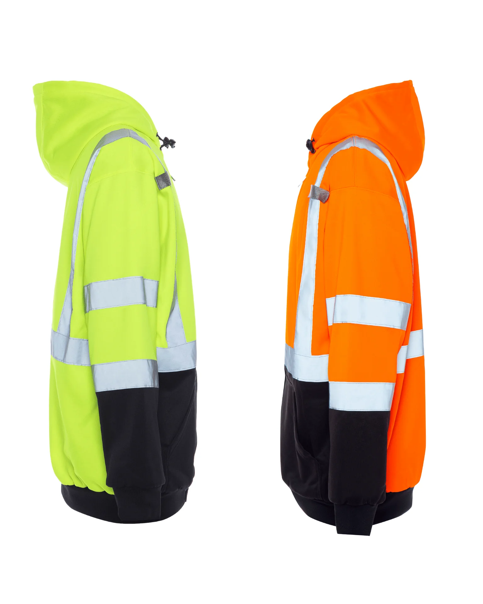 UHV425 HiVis Soft Shell Full Zip Hoodie - Image 2