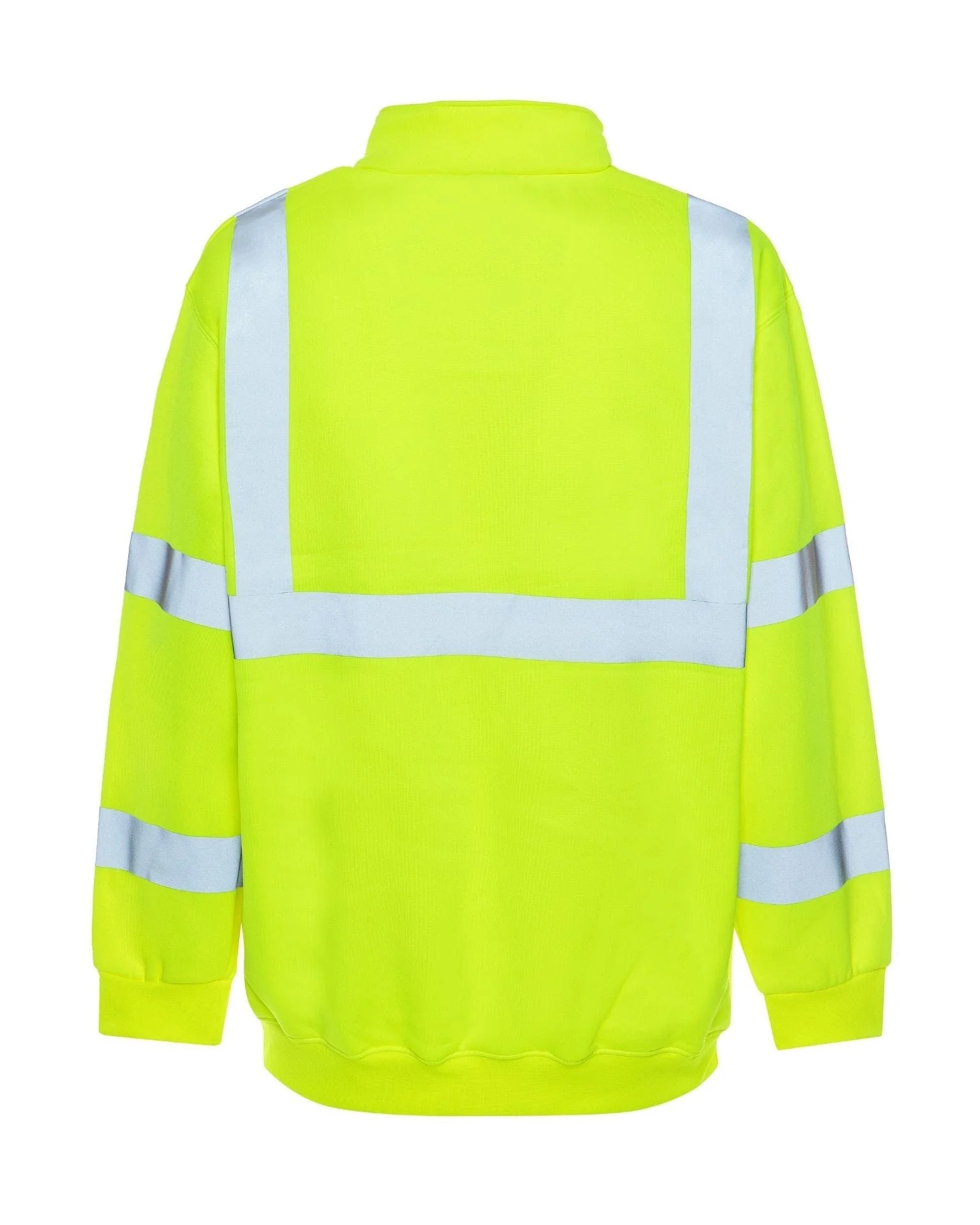 UHV544 Soft Shell HiVis 1/4 Zip Jacket - Image 3