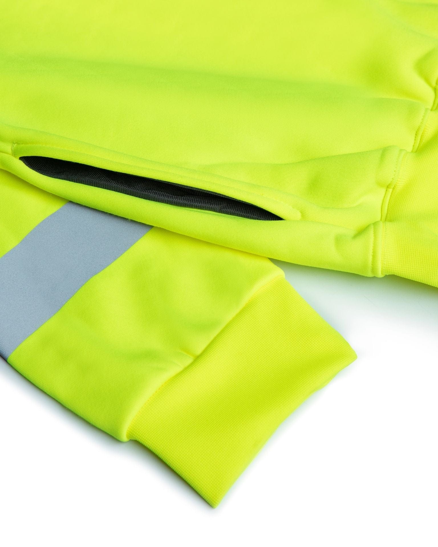 UHV544 Soft Shell HiVis 1/4 Zip Jacket - Image 5