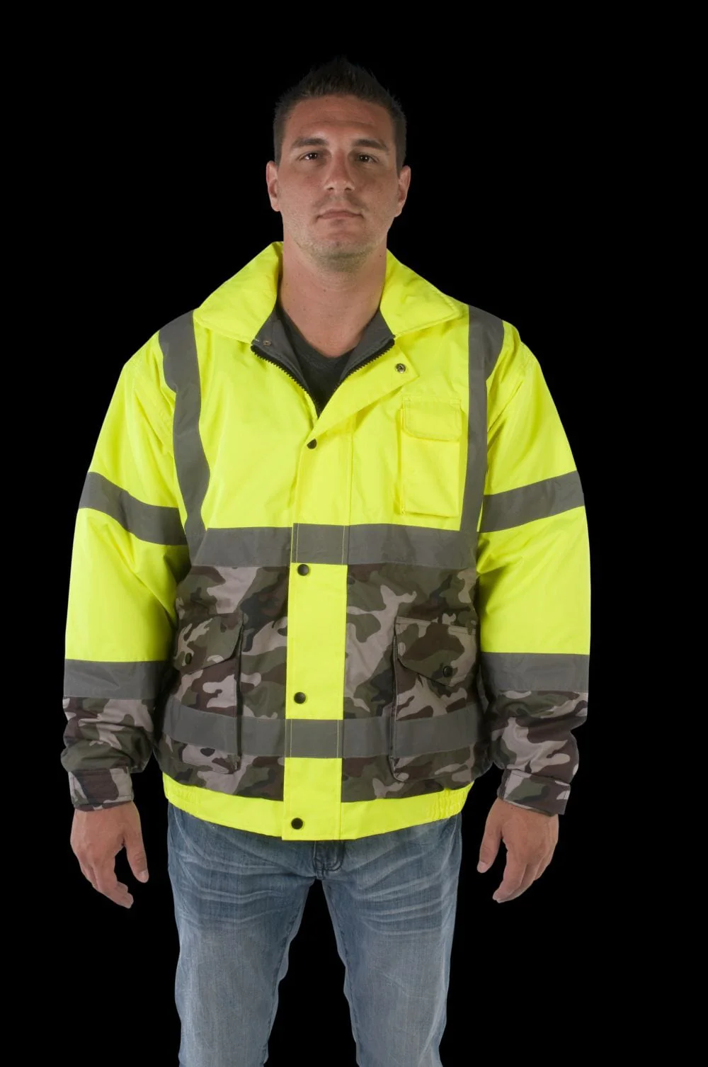 UHV561 HiVis Bomber with Camo Bottom - SPECIAL EDITION - Image 3