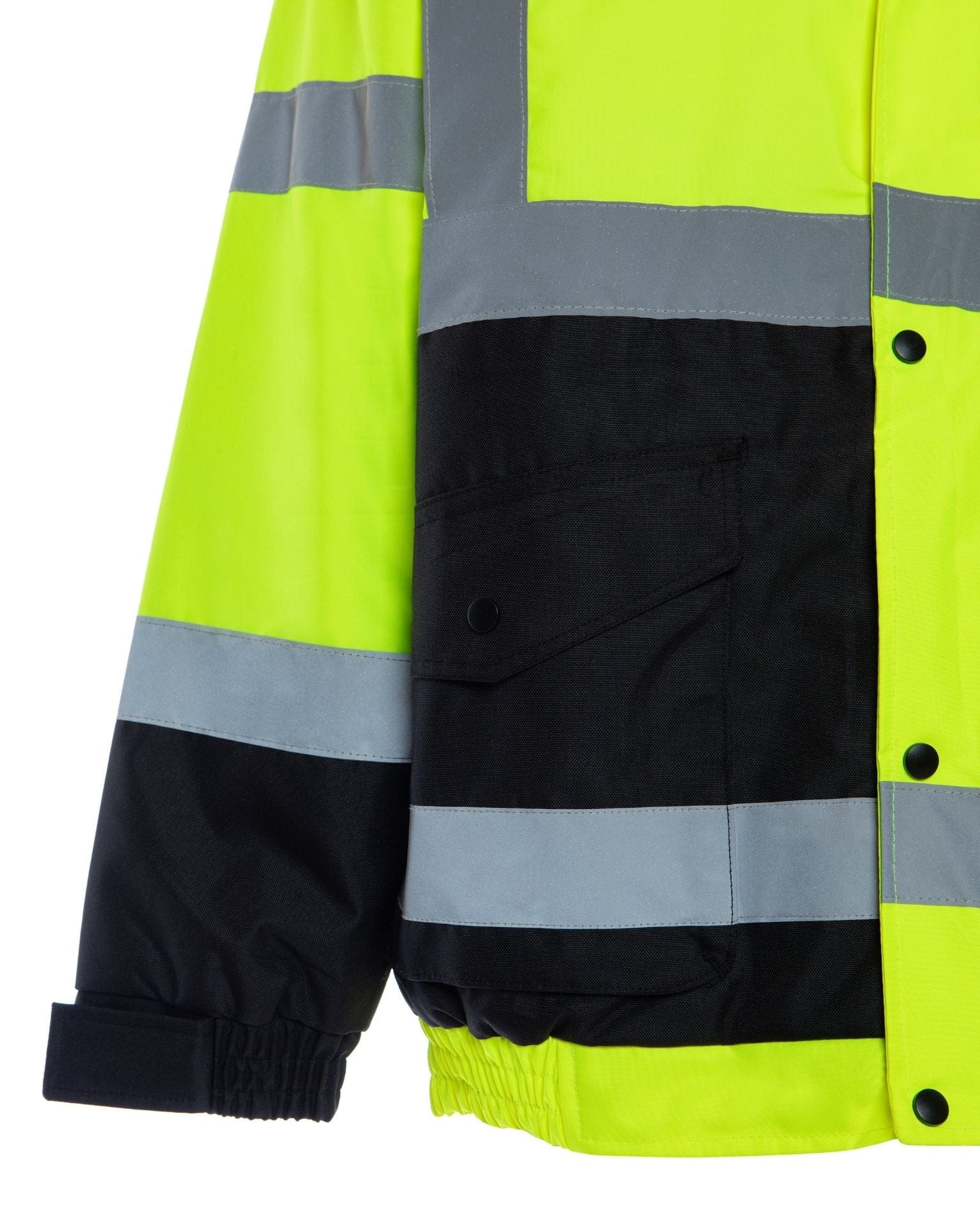 UHV562 HiVis Quilt Lined Bomber Jacket - Image 13