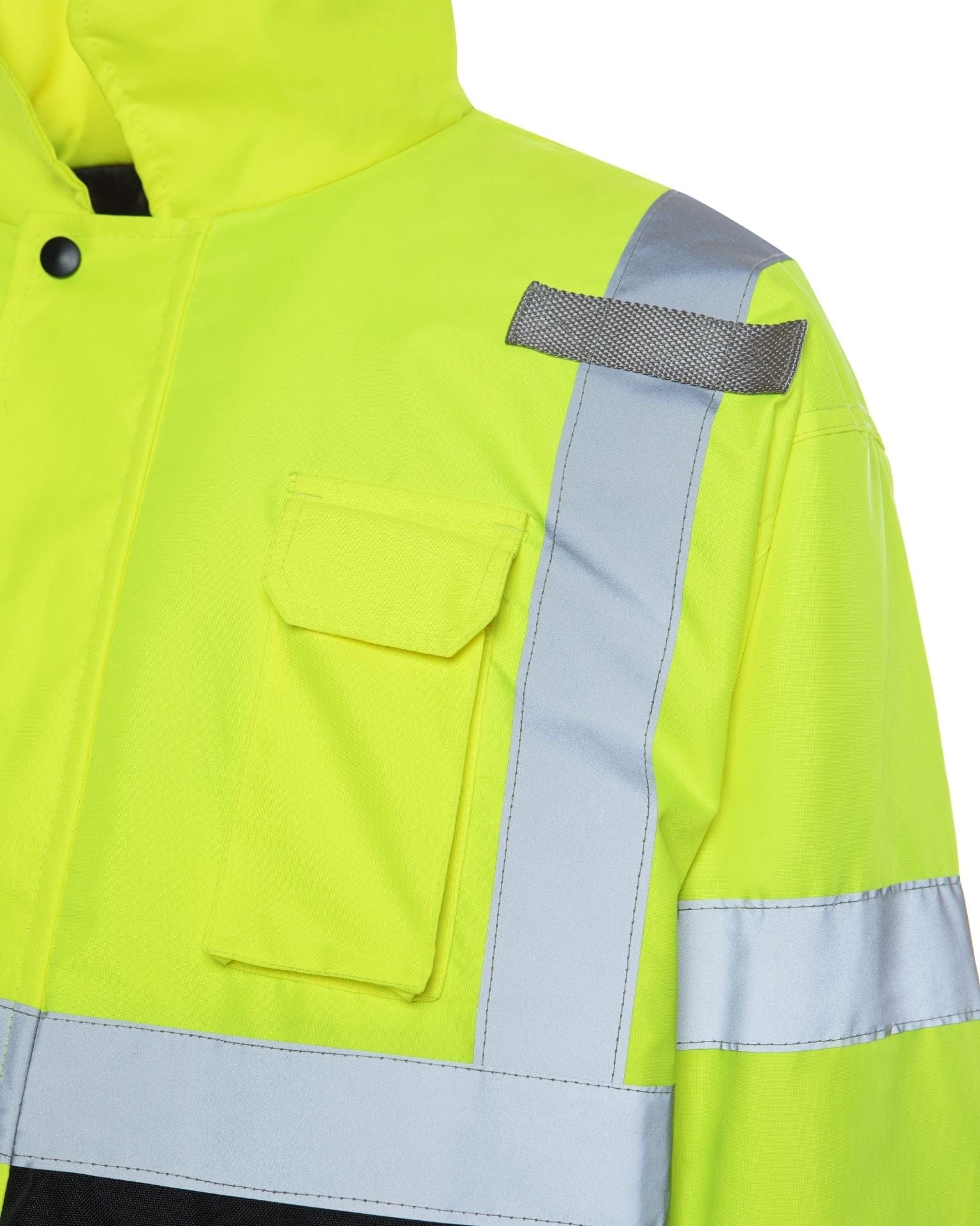 UHV562 HiVis Quilt Lined Bomber Jacket - Image 14