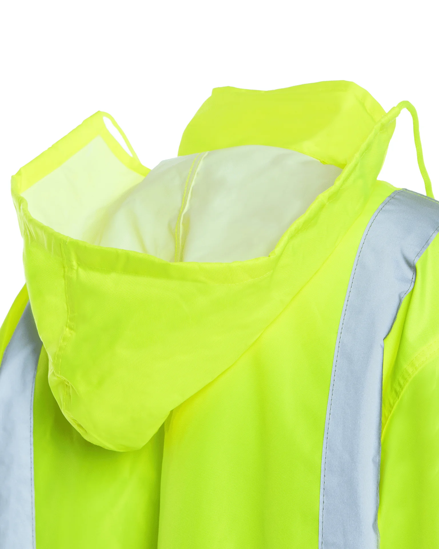 UHV563 HiVis Bomber Jacket with Removable Fleece & Teflon Fabric Protector - Yellow - Image 7