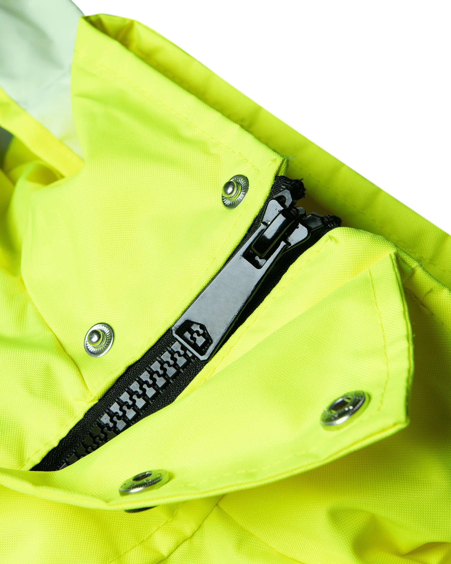 UHV563 HiVis Bomber Jacket with Removable Fleece & Teflon Fabric Protector - Yellow - Image 9