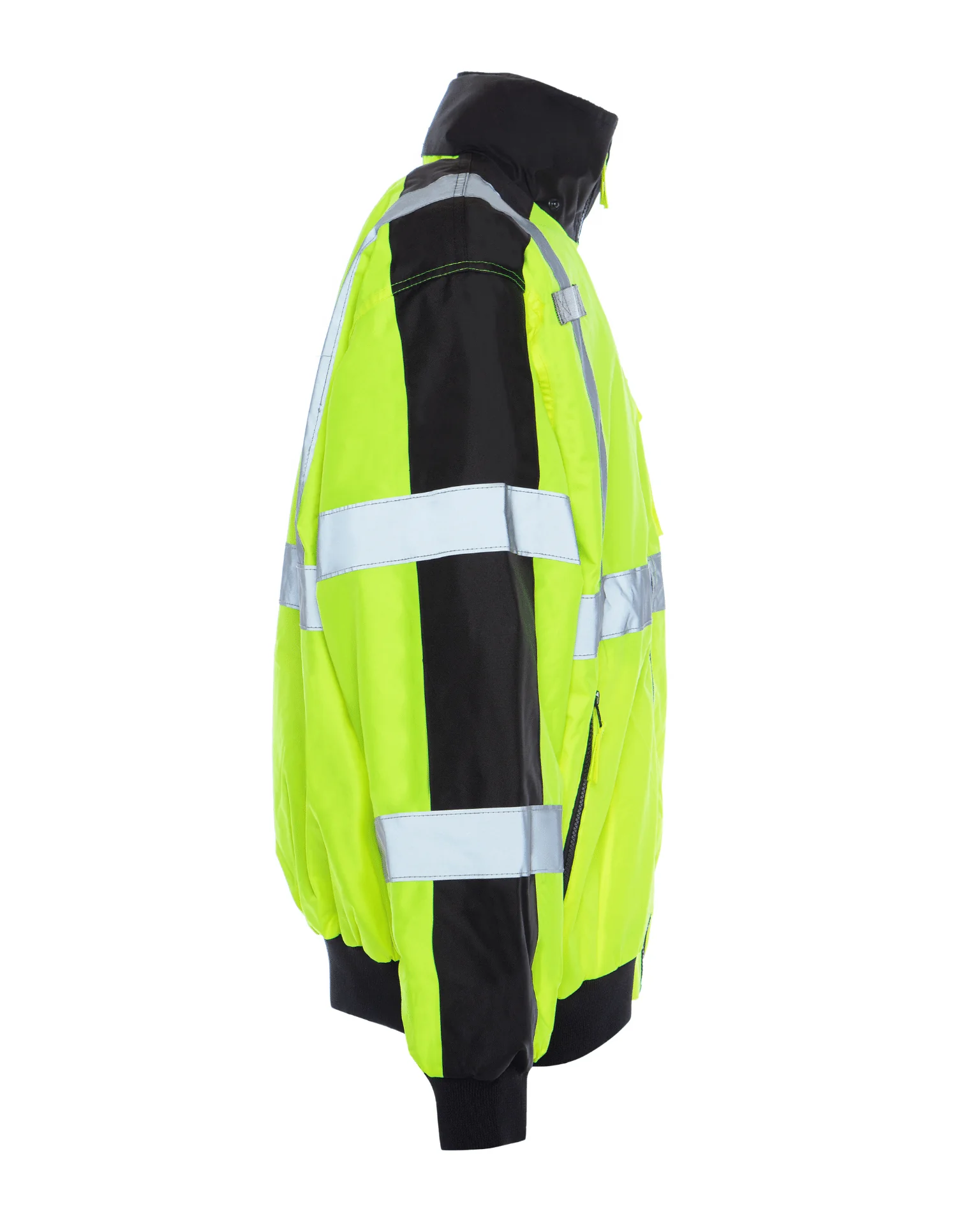 UHV575 HiVis 3-Season Bomber Jacket with Teflon Fabric Protector - Image 2
