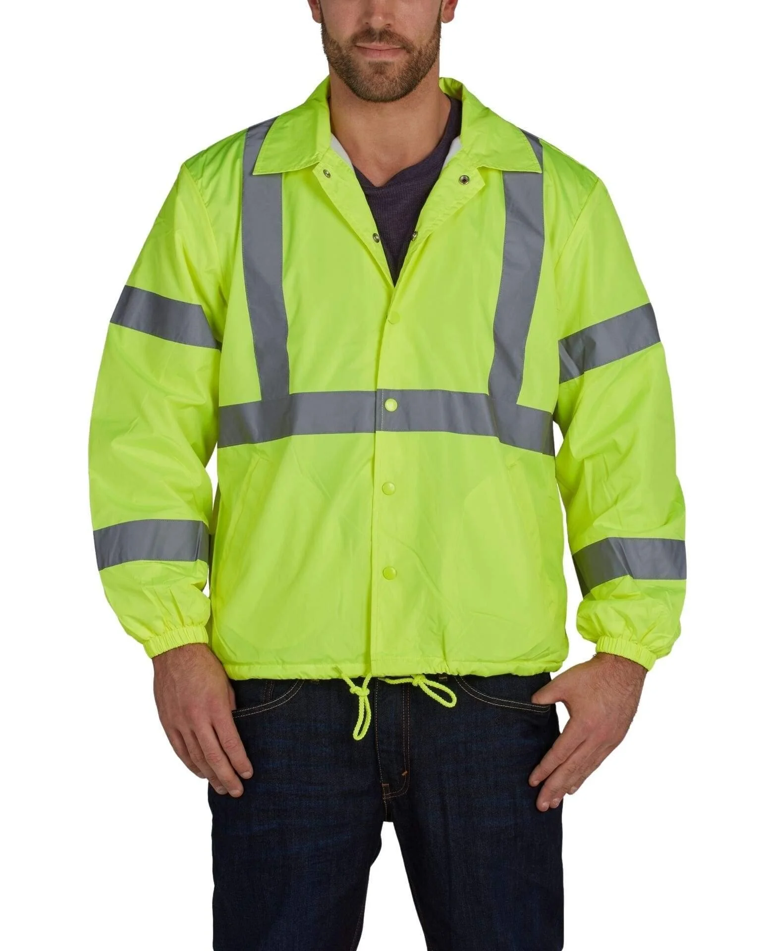 UHV600 HiVis Windbreaker with Teflon Fabric Protector - Image 5