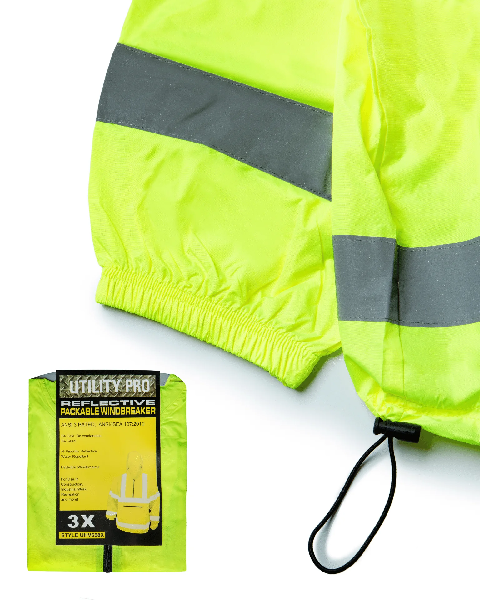UHV658 HiVis Pack Anorak - Image 6