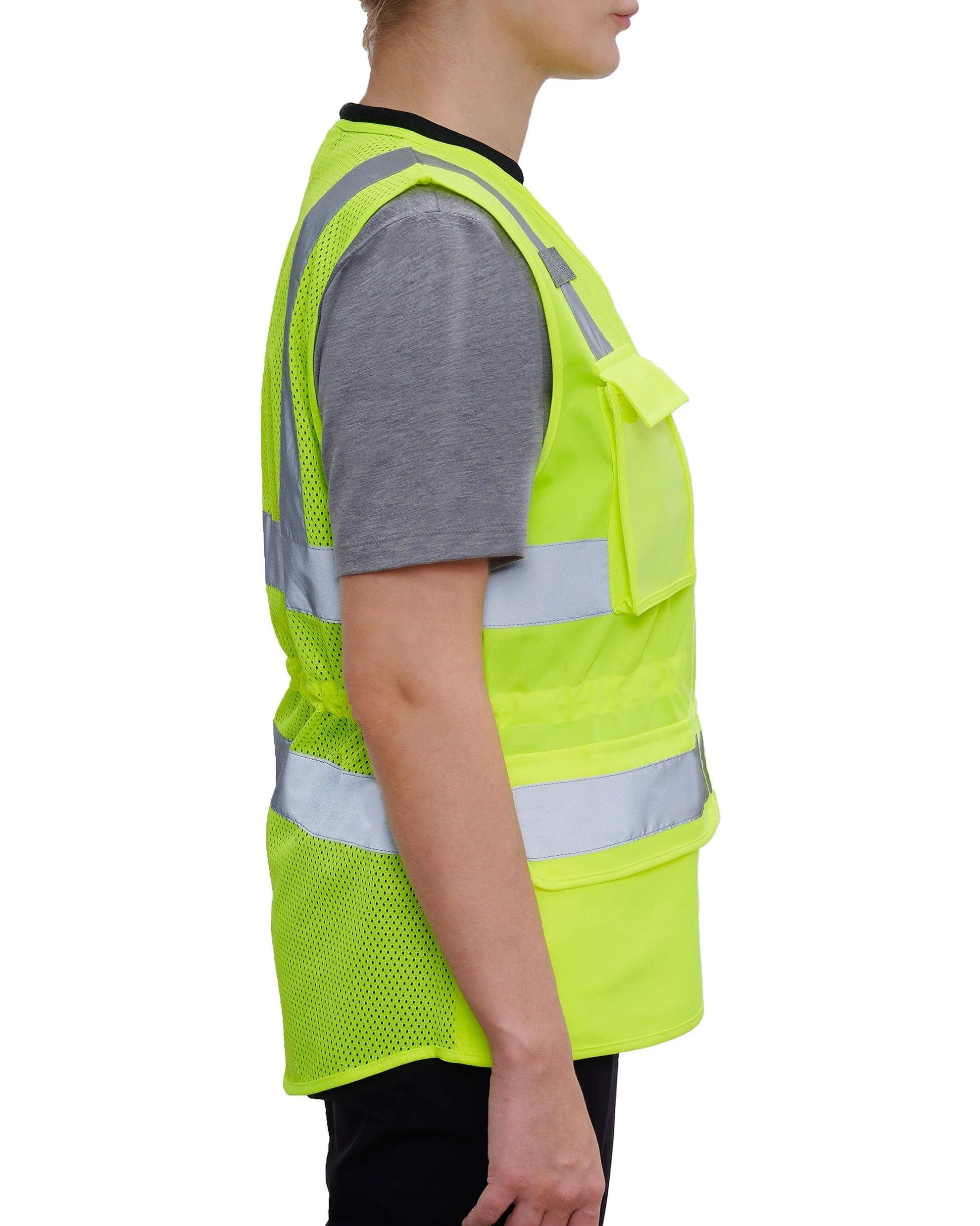 UHV661 HiVis Women’s Contractor Vest - Image 2