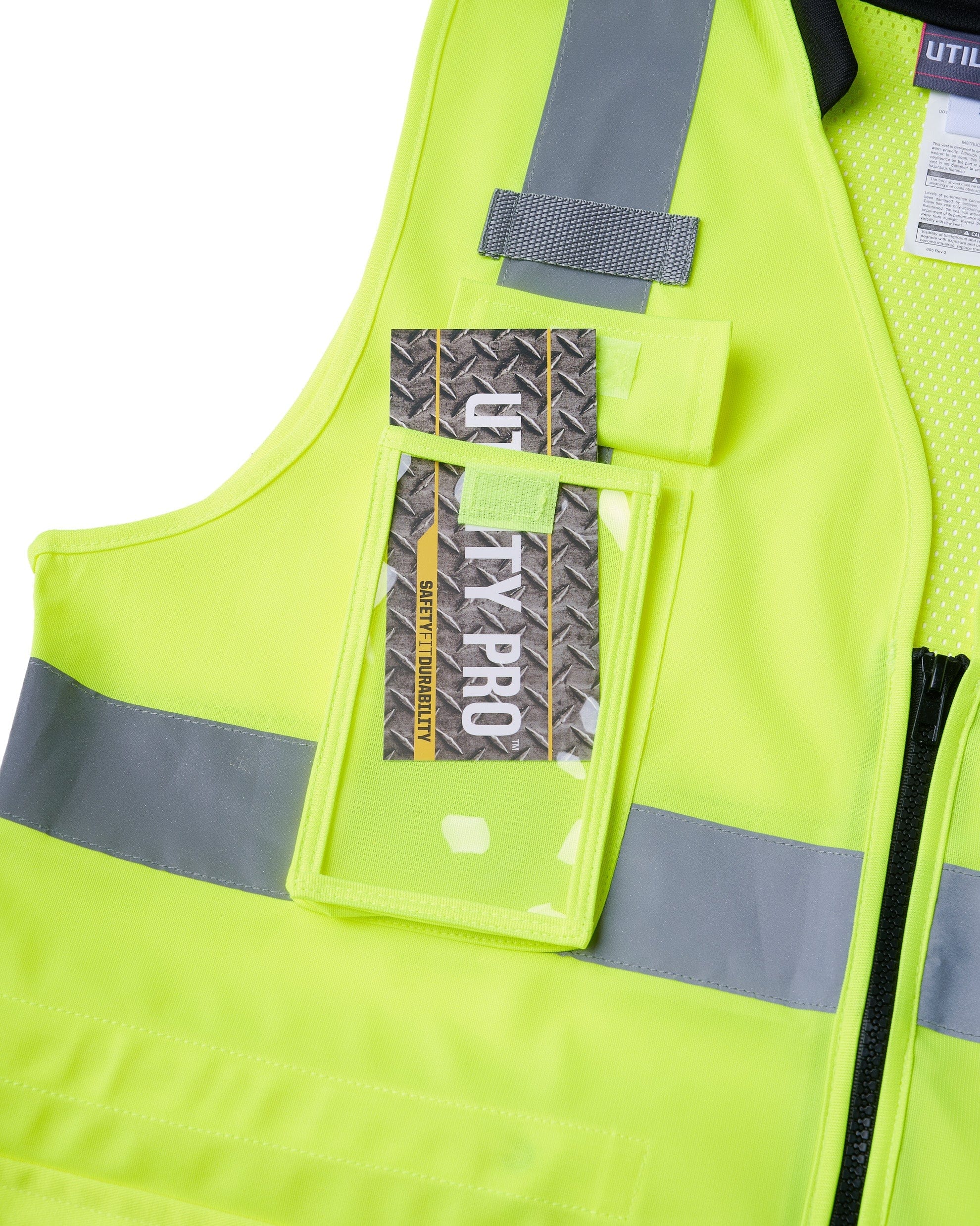 UHV661 HiVis Women’s Contractor Vest - Image 4