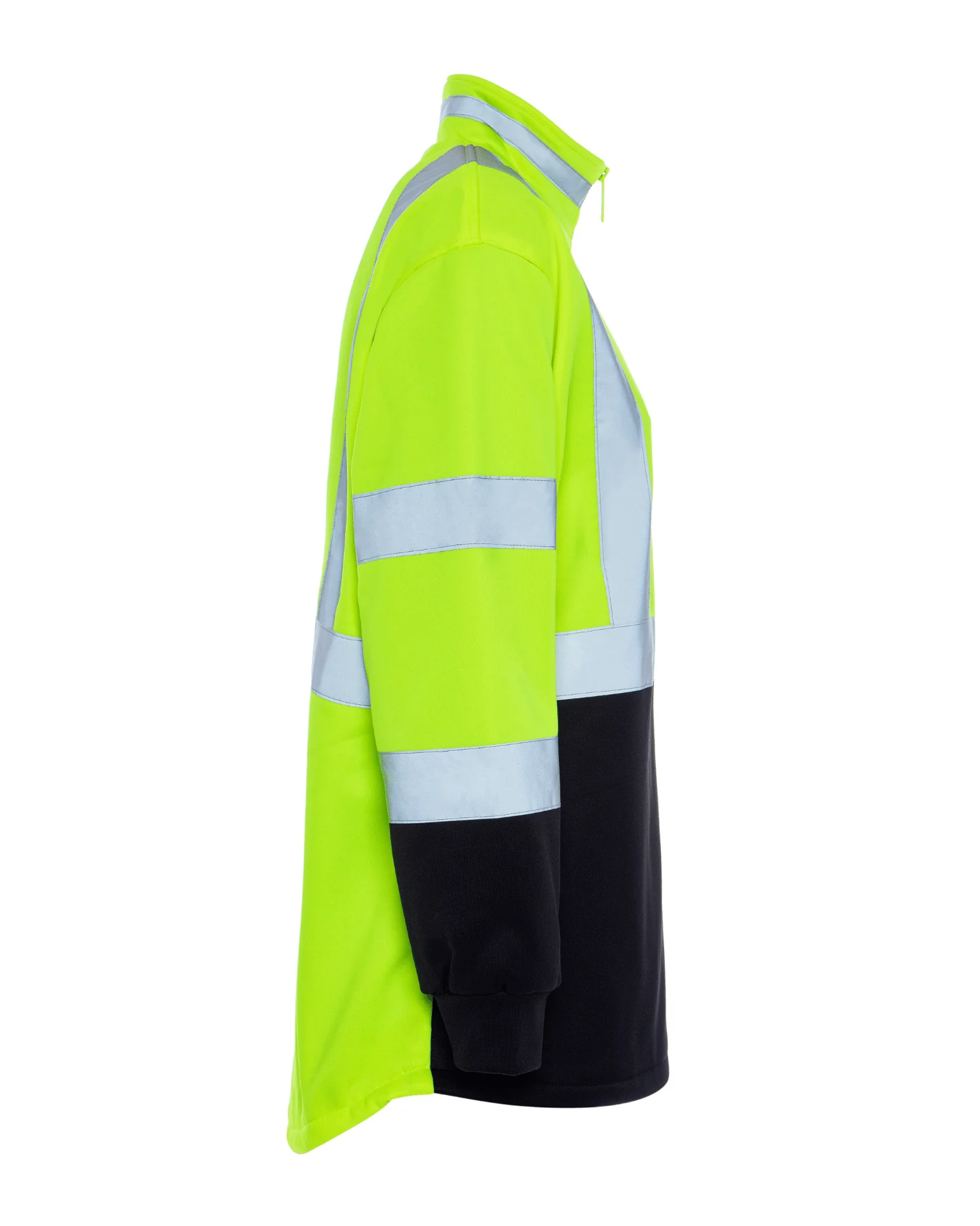 UHV667 HiVis Women's 1/4 Zip Soft Shell - Image 2