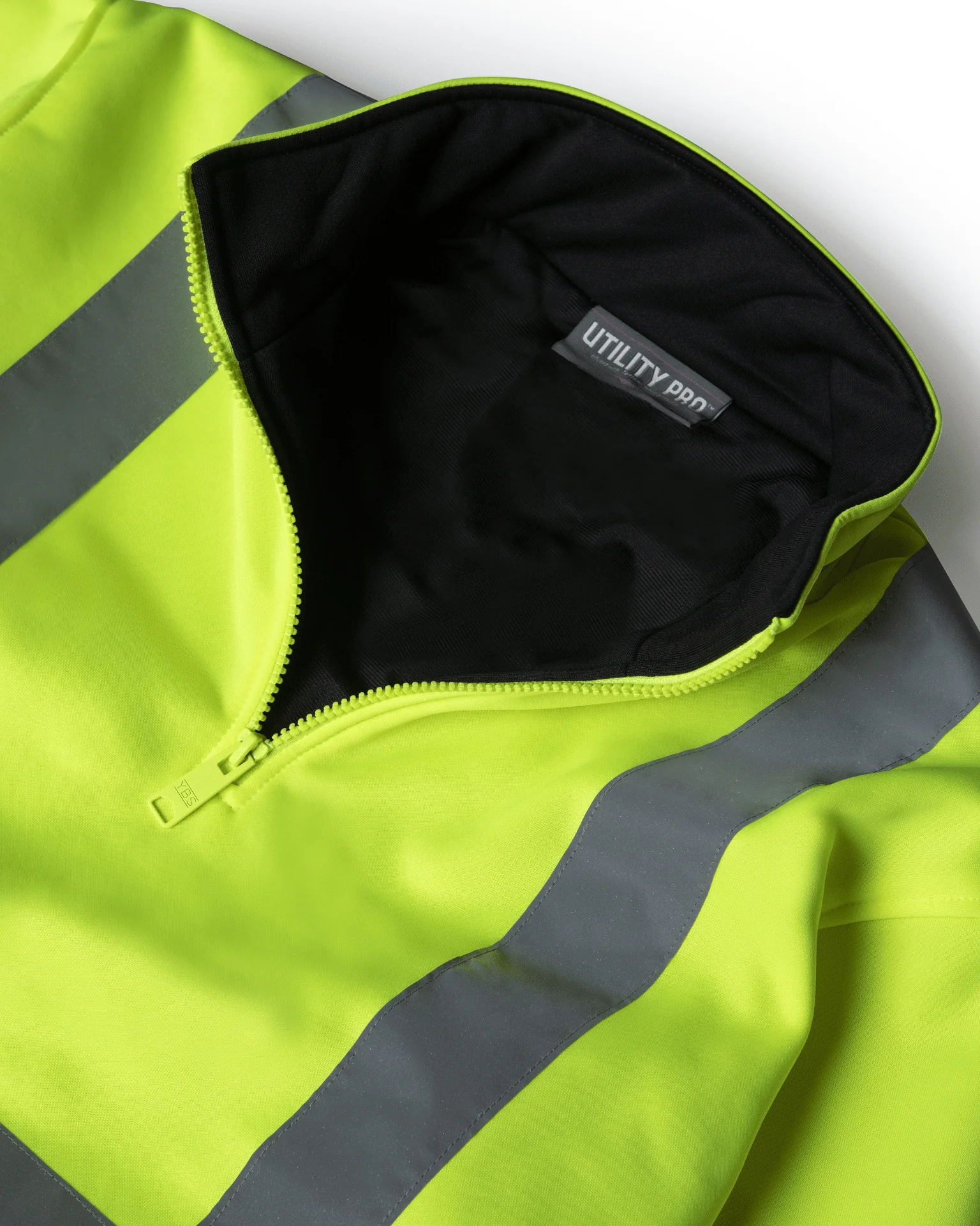 UHV667 HiVis Women's 1/4 Zip Soft Shell - Image 5