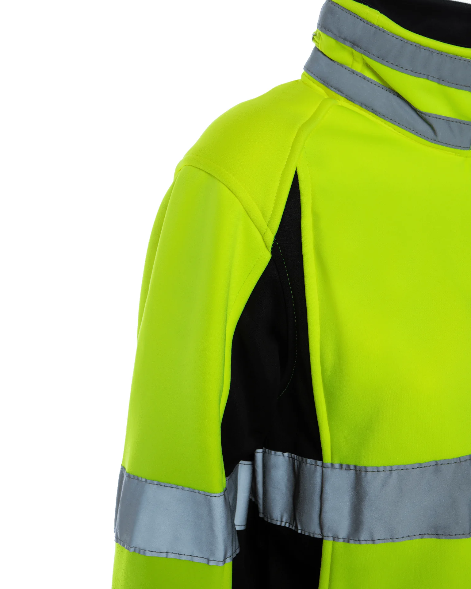 UHV668 HiVis Women's Full Zip Soft Shell Jacket - Image 9