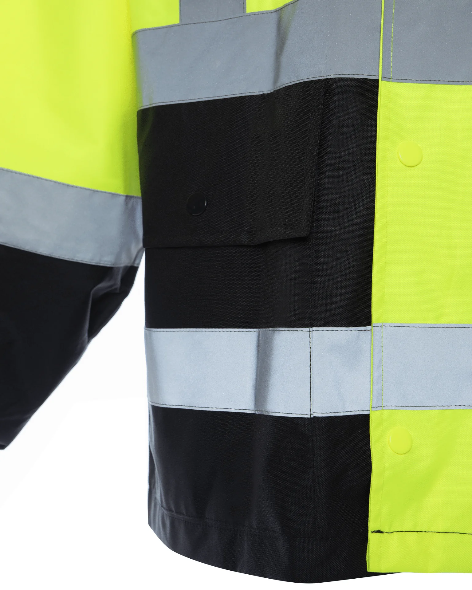 UHV822 HiVis Waterproof Rain Jacket with Teflon™ Fabric Protector - Image 8