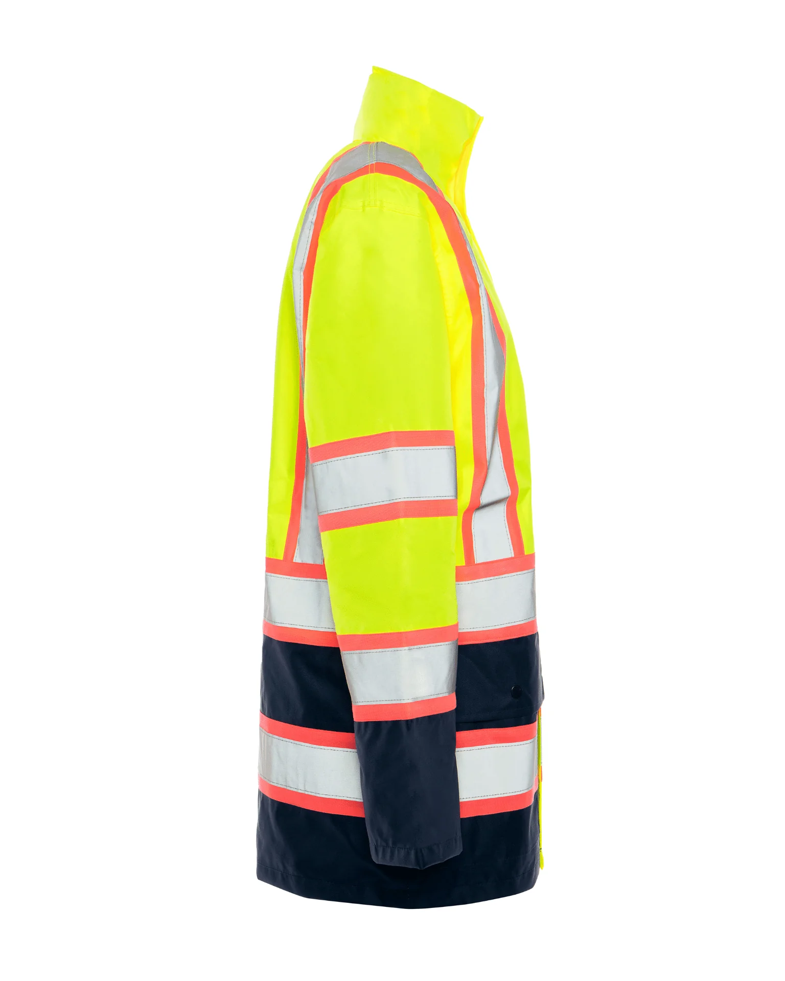 UHV825 HiVis Women's Rain Jacket - Image 2