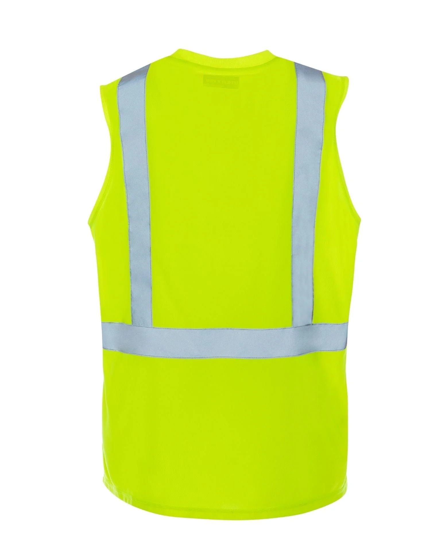 UHV869 Hi-Vis Sleeveless Muscle Tee - Image 3