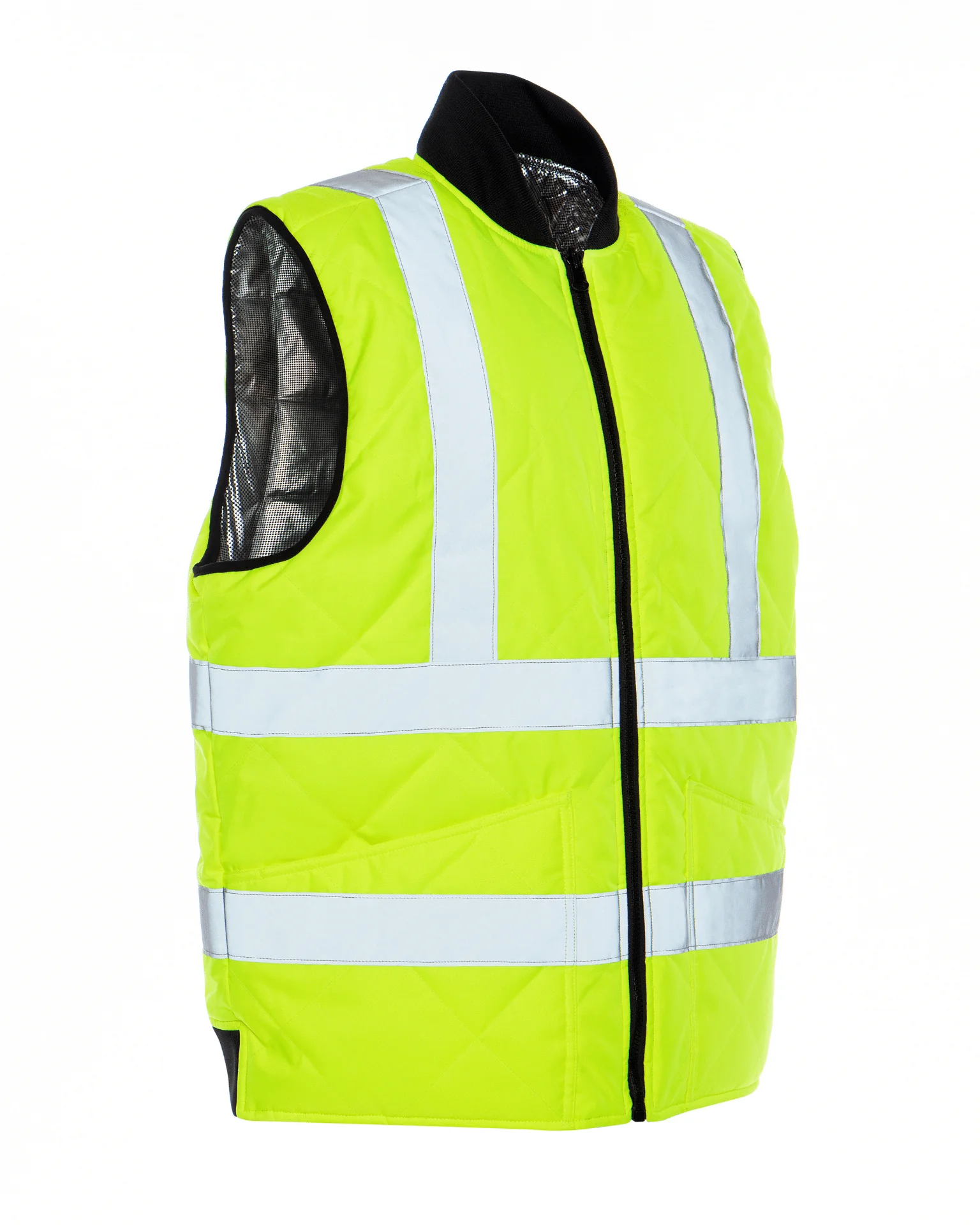 UHV919 HiVis WarmUP Insulated Safety Vest - Image 2
