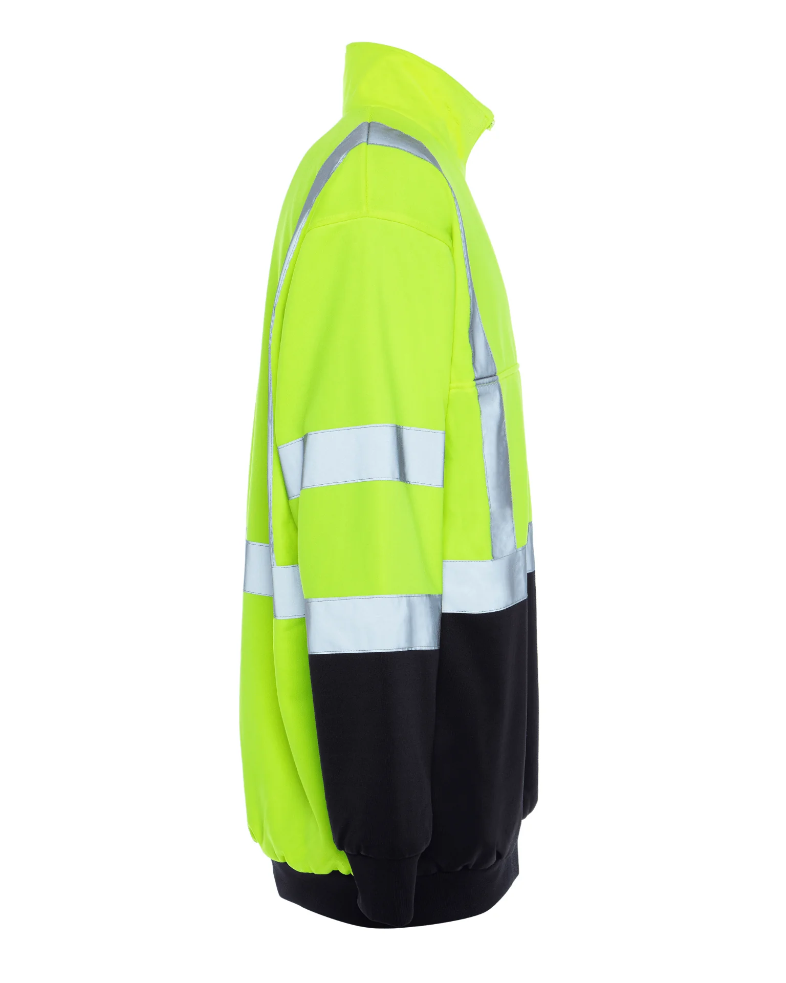 UPA542 HiVis 1/4 Zip Soft Shell Pullover - Image 2