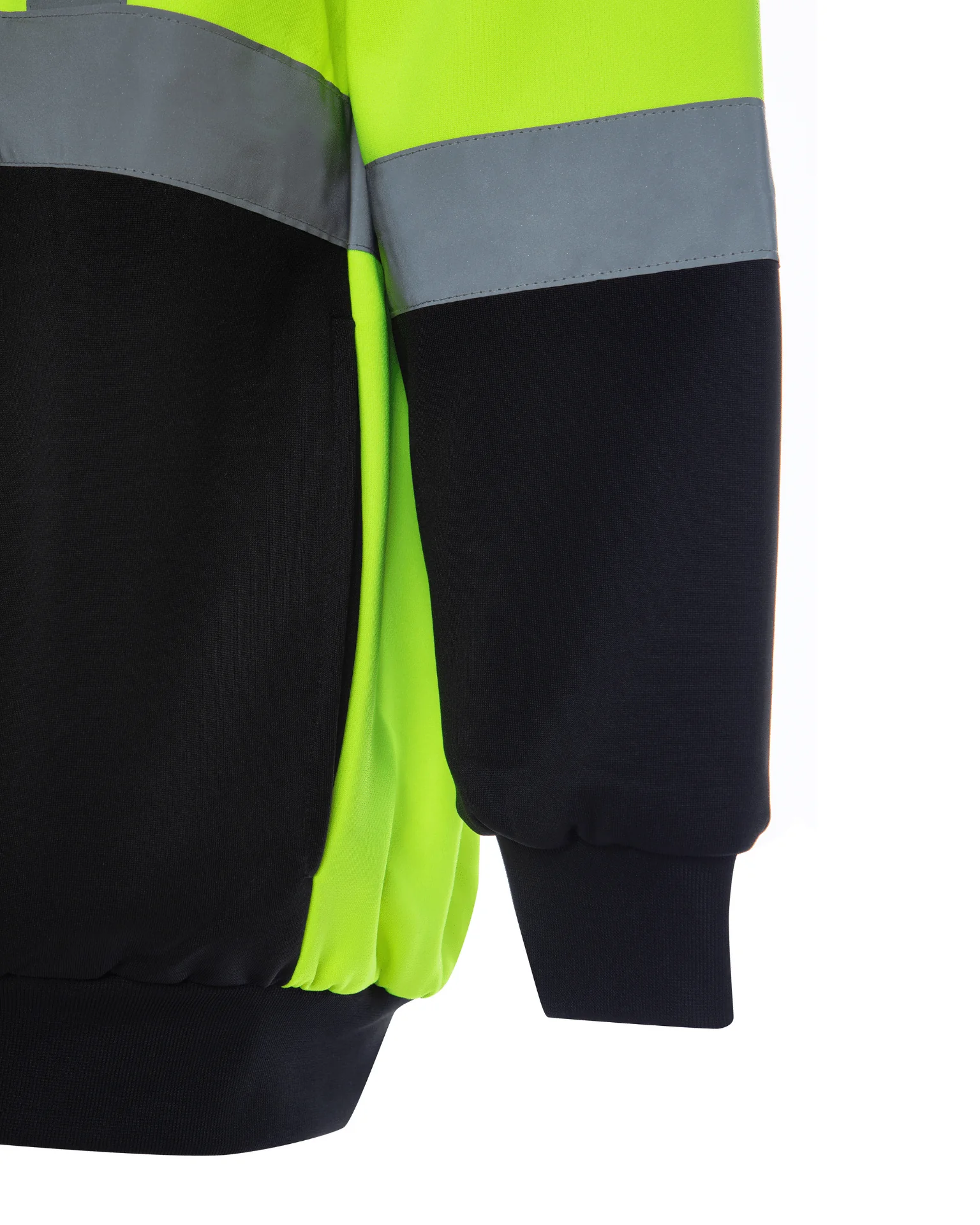 UPA542 HiVis 1/4 Zip Soft Shell Pullover - Image 7