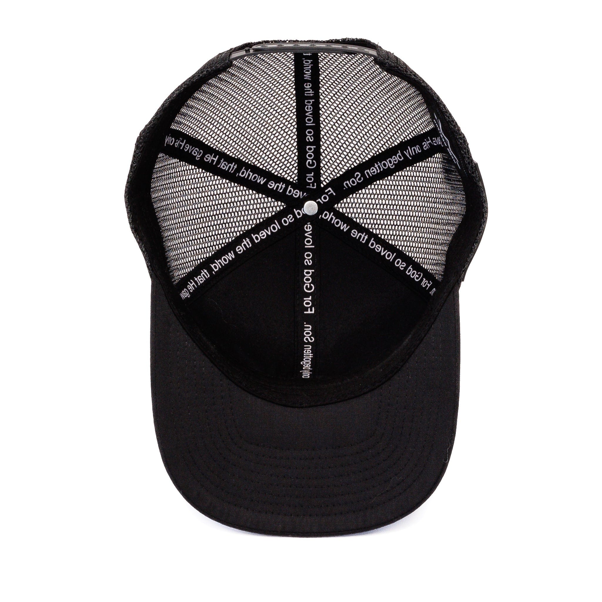 Webb Western John 3:16 Black Hat - Image 3