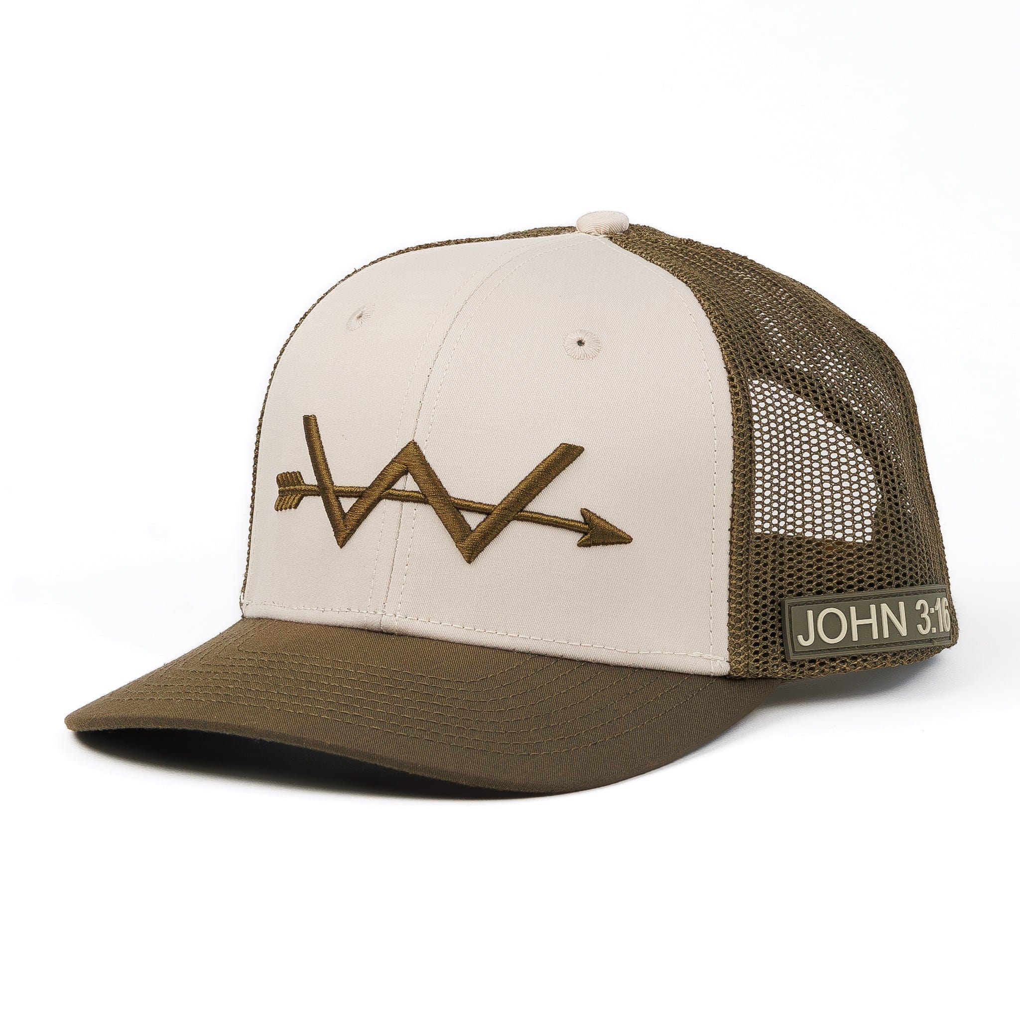Webb Western John 3:16 Green Hat