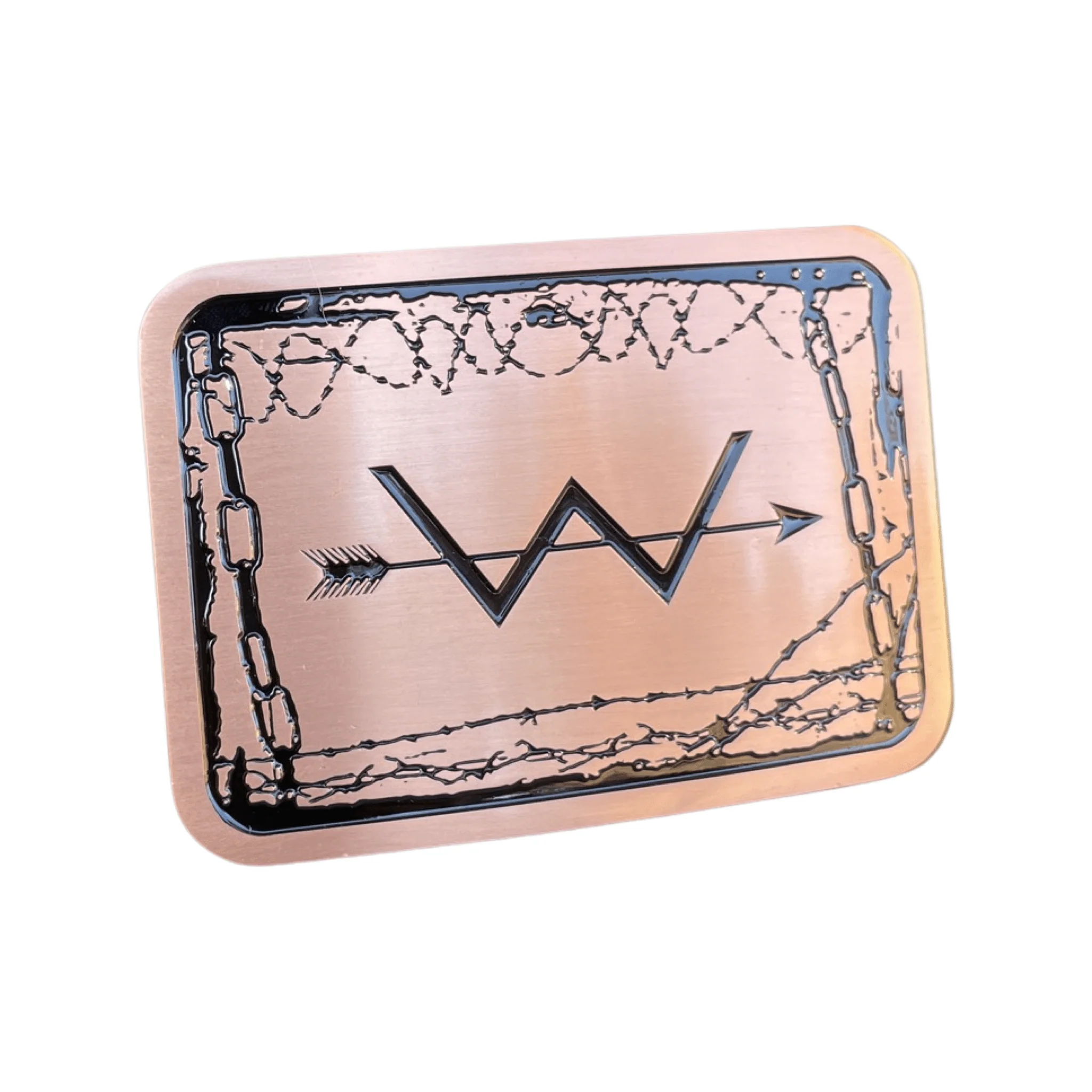 Webb Western Rancho Belt Buckle