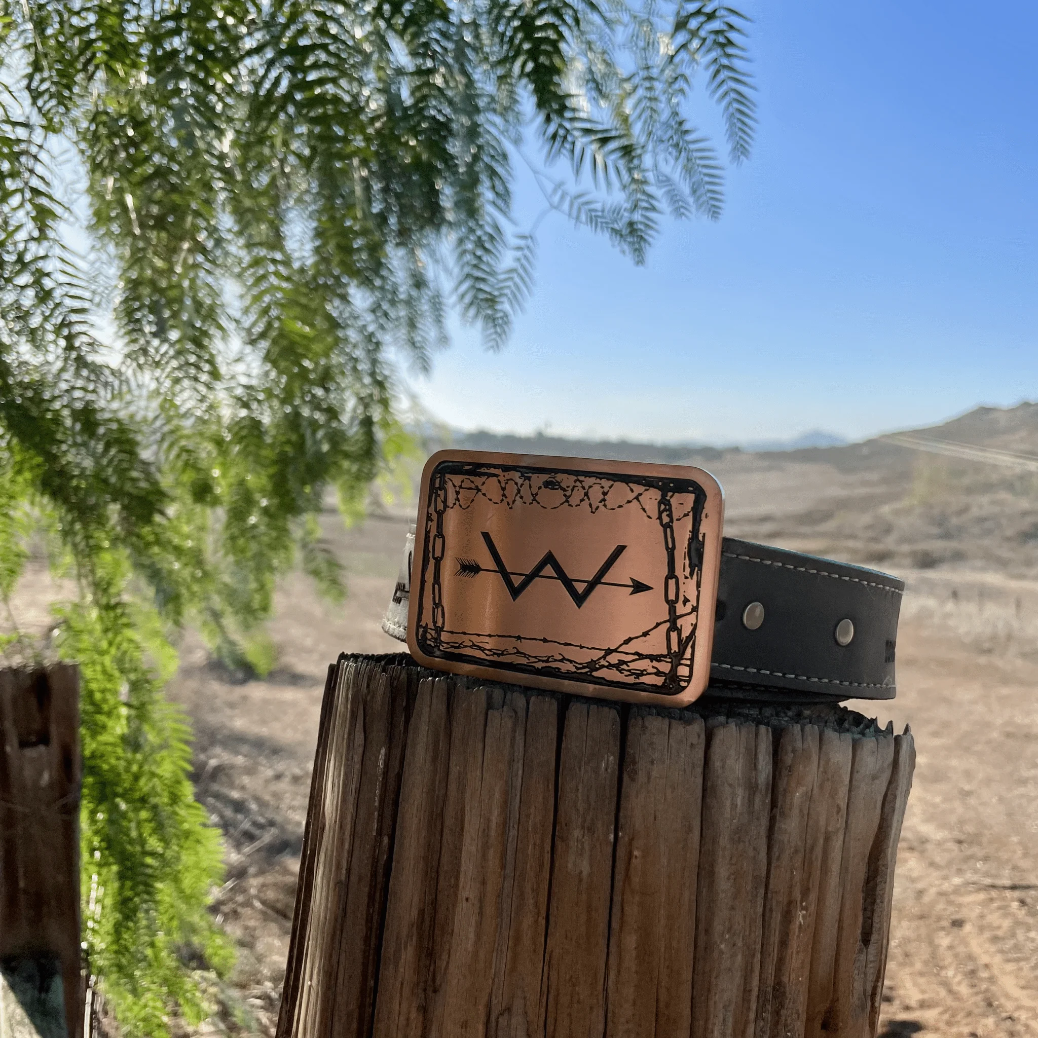 Webb Western Rancho Belt Buckle - Image 5