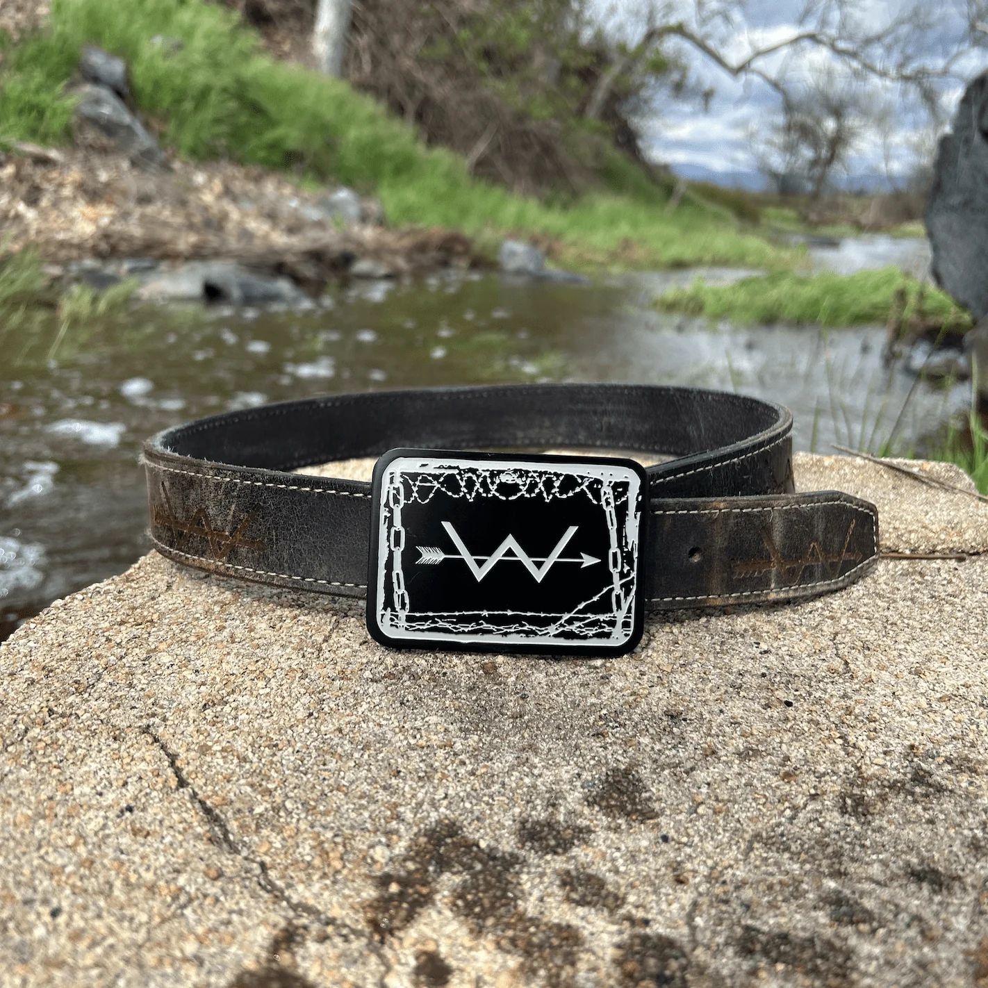 Webb Western Rancho Belt Buckle - Image 6