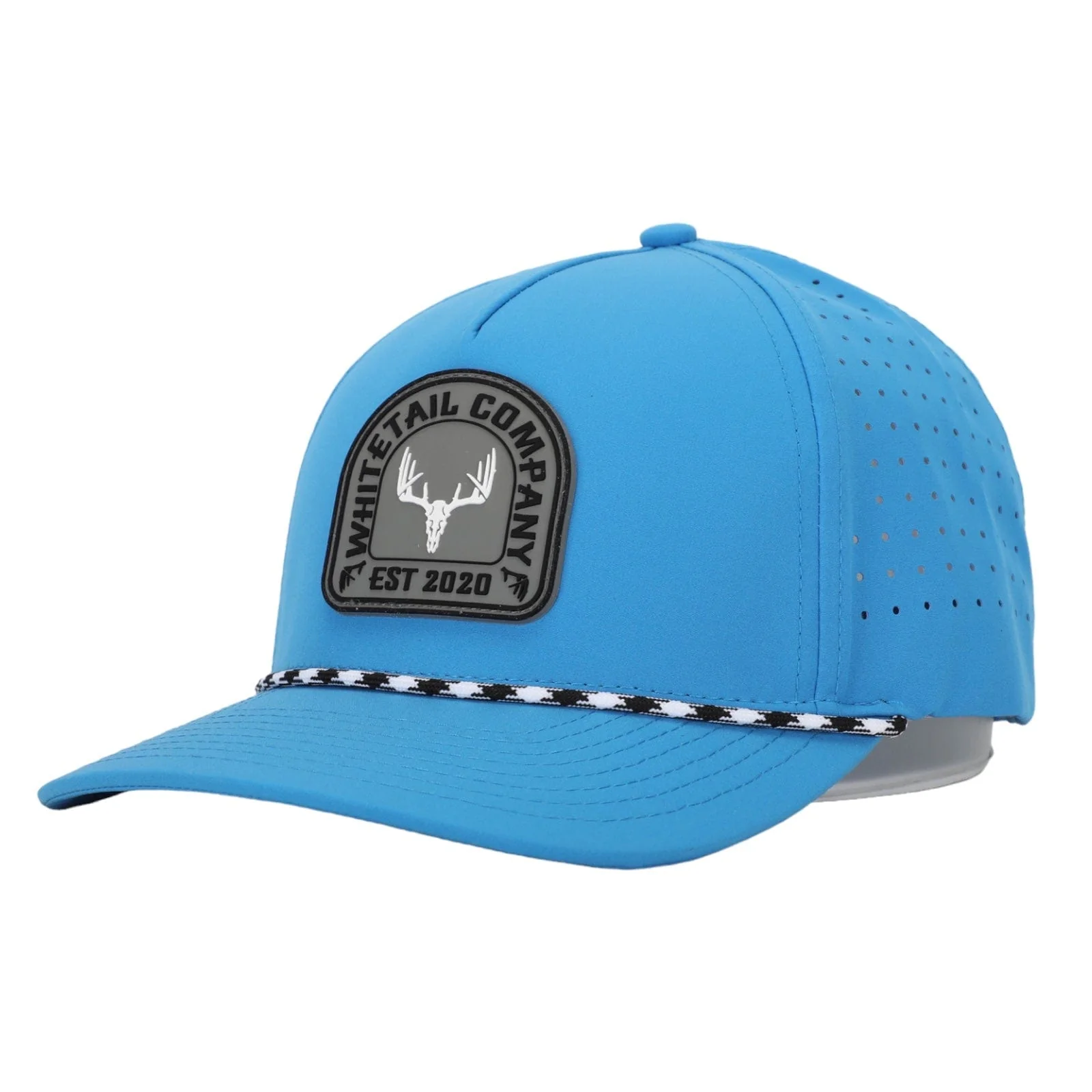 Whitetail Co. 5 Panel Trucker Blue