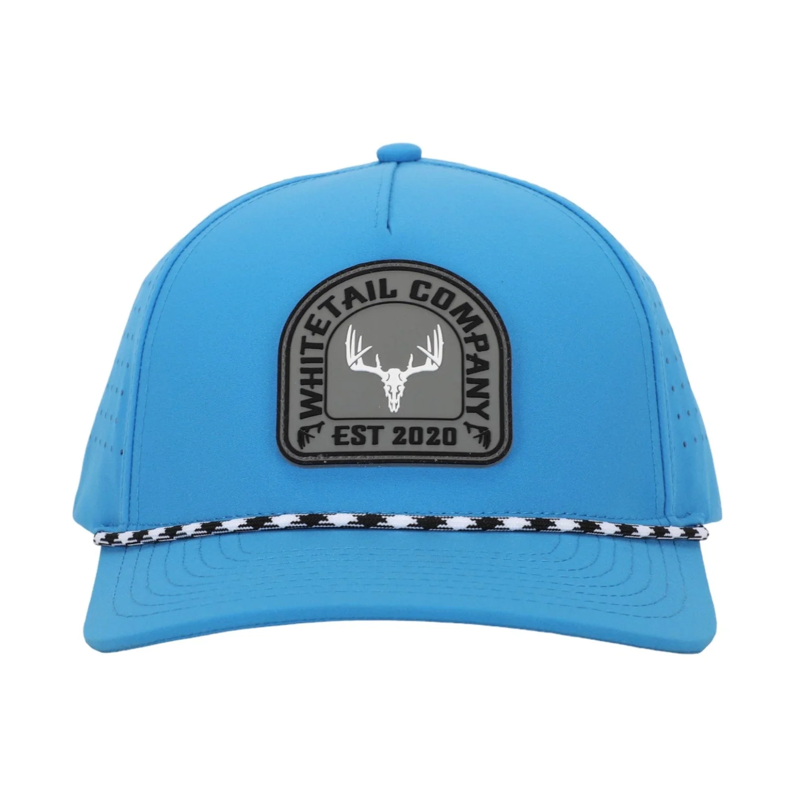 Whitetail Co. 5 Panel Trucker Blue - Image 3