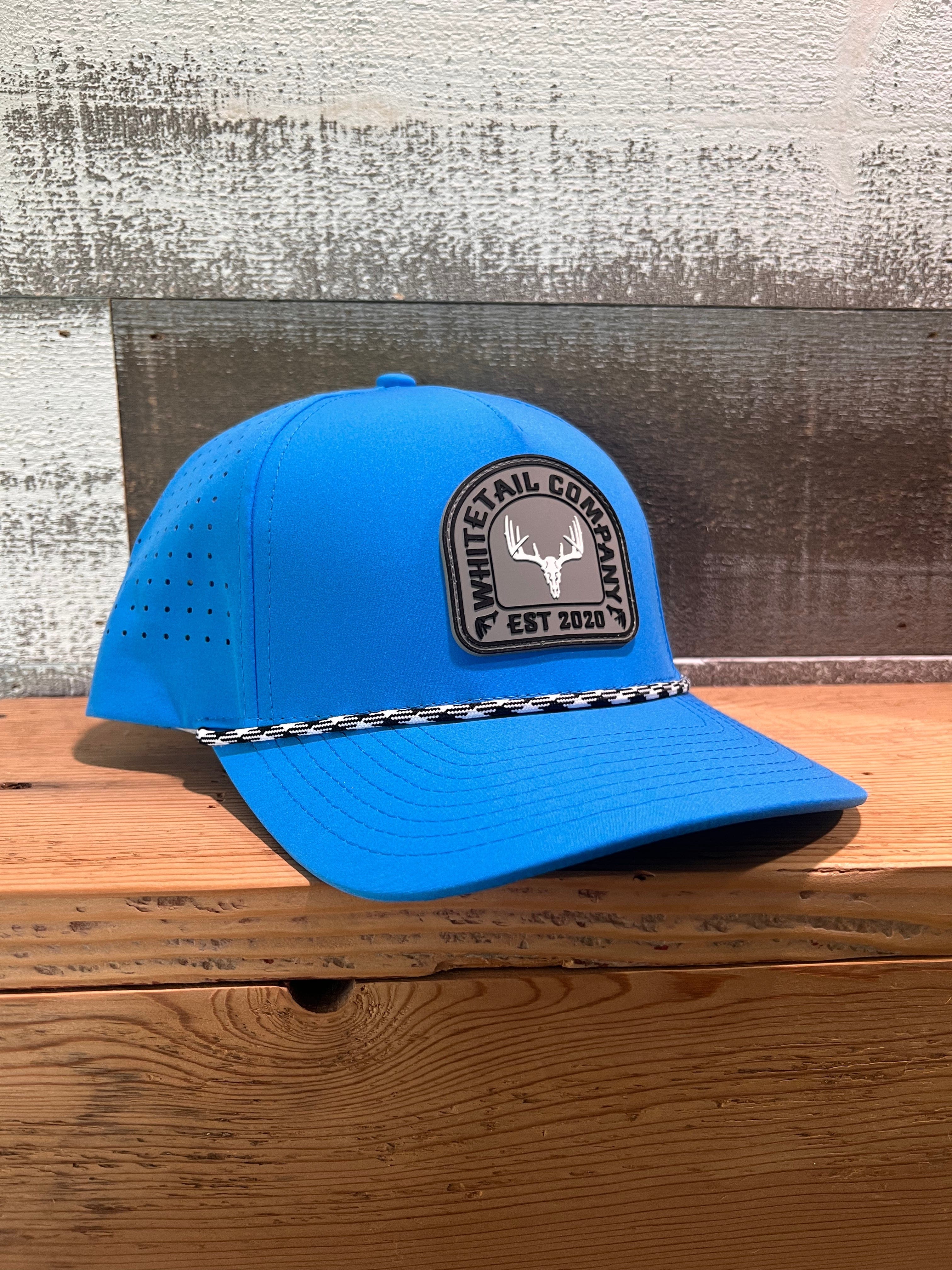 Whitetail Co. 5 Panel Trucker Blue - Image 5