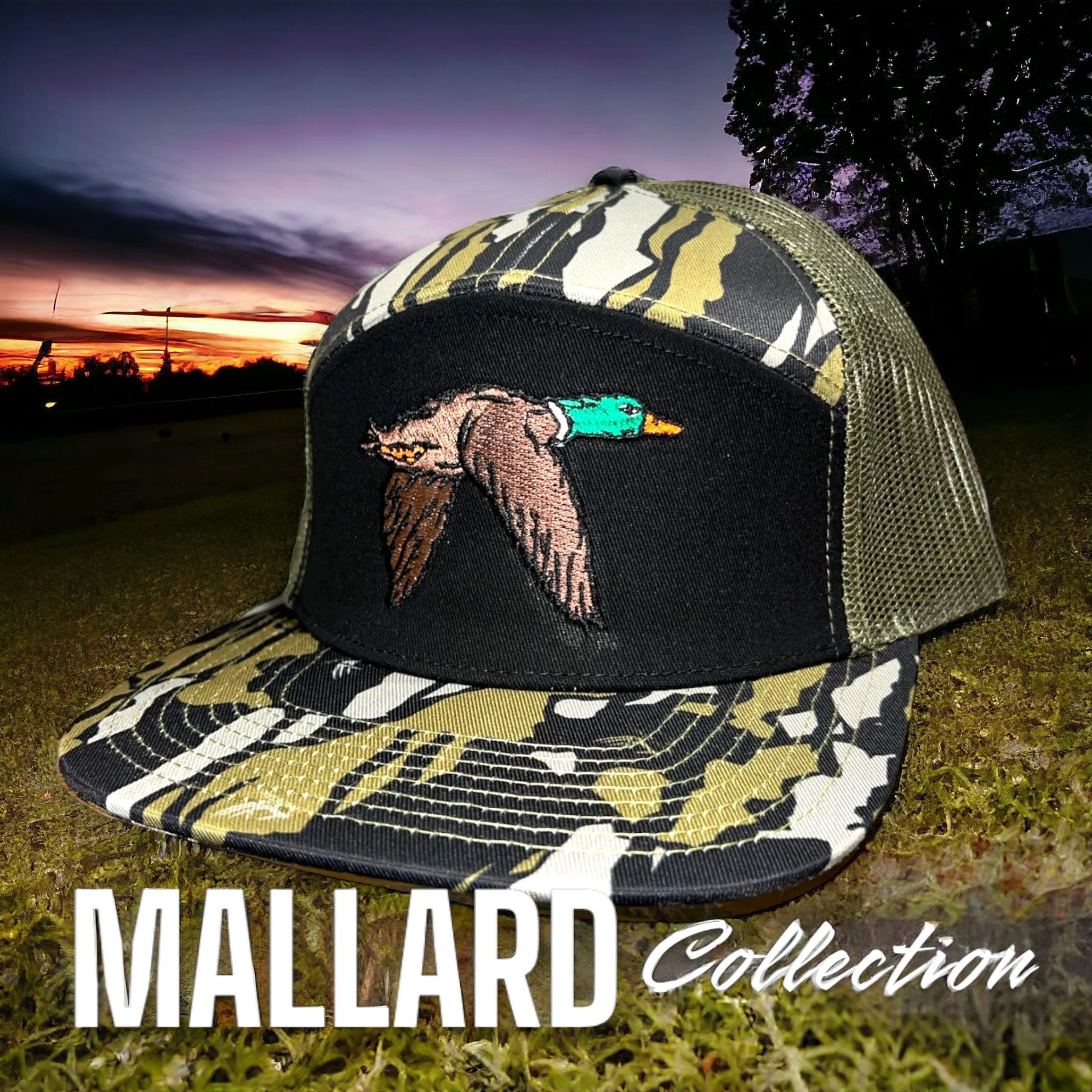 Whitetail Co. Mallard 🦆 7 Panel Old Tree Bark Camo - Image 5
