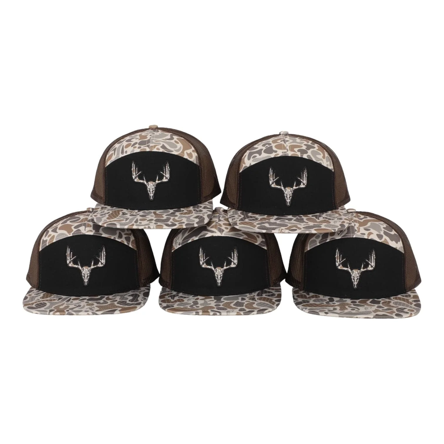 Whitetail Co. Old Camo Skull 7 Panel - Image 3