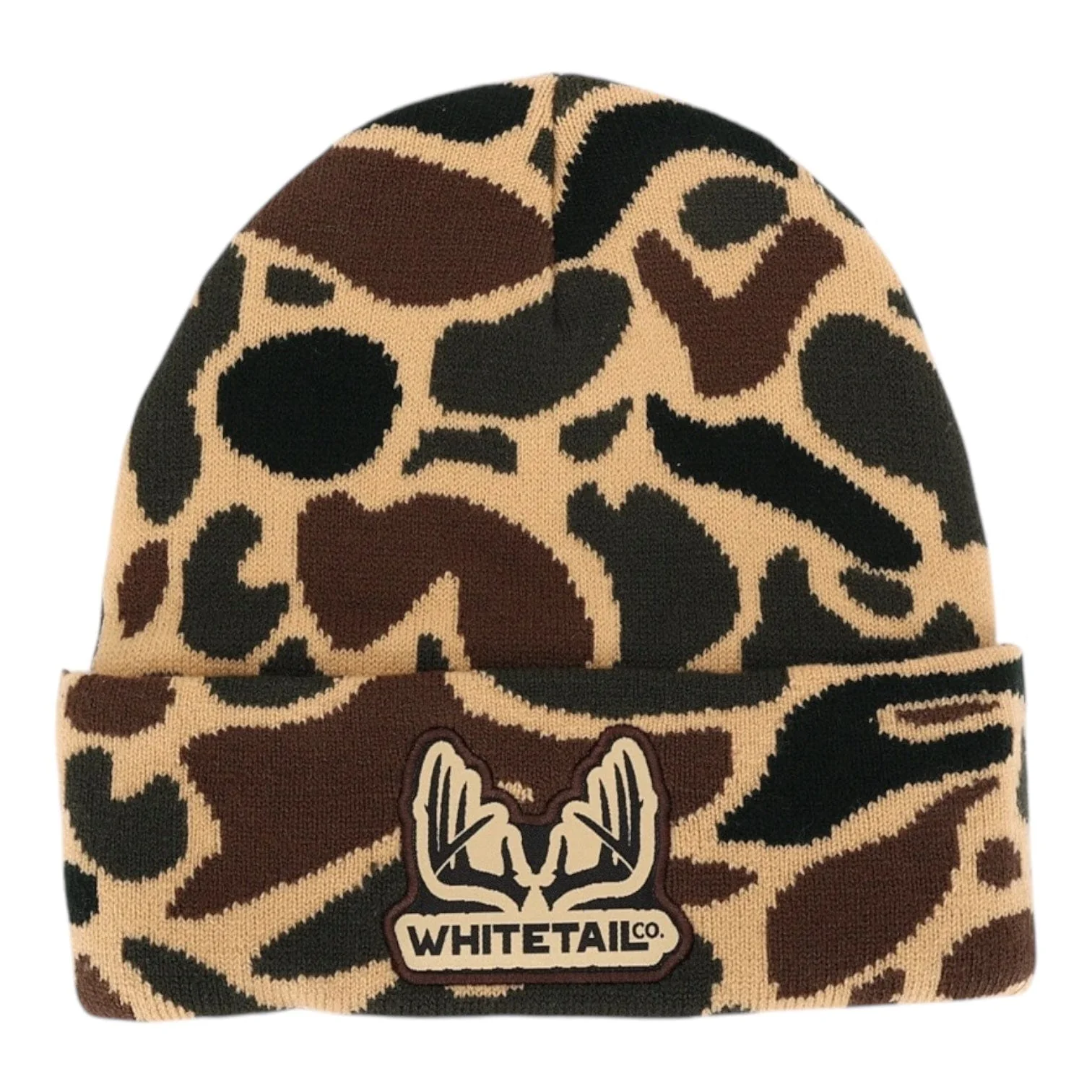 Whitetail Co. Old Duck Camo Knit Hat - Image 2