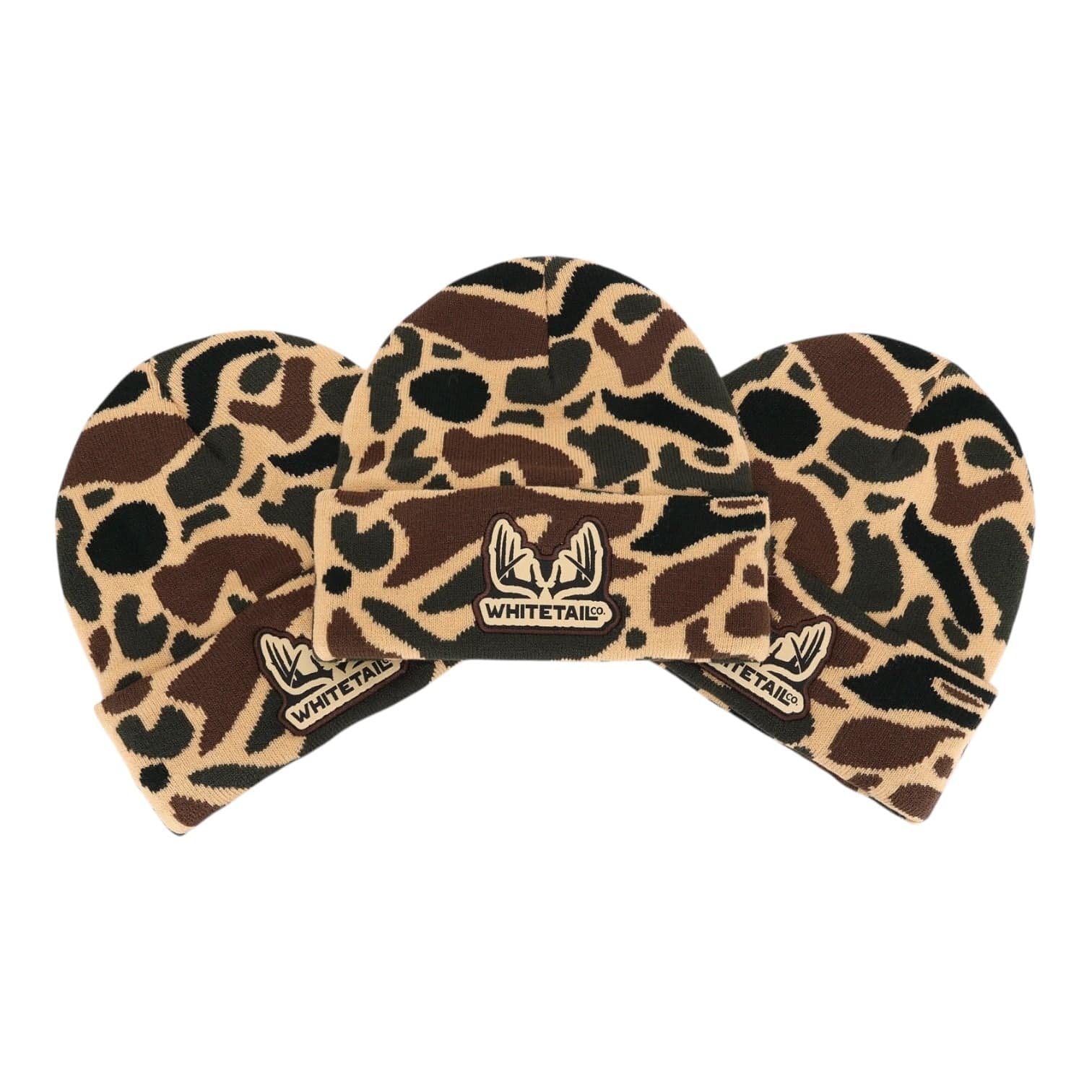 Whitetail Co. Old Duck Camo Knit Hat - Image 3