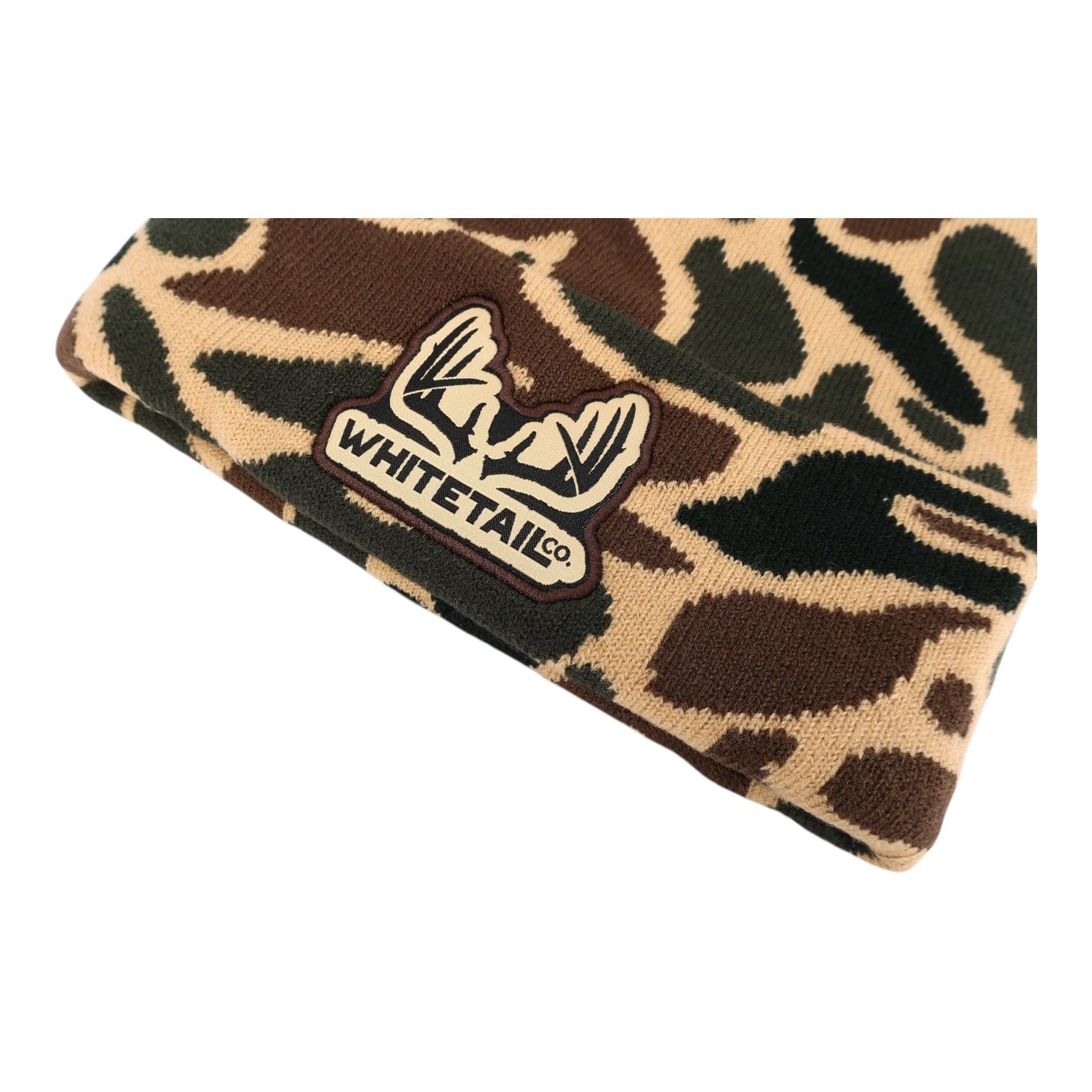 Whitetail Co. Old Duck Camo Knit Hat - Image 5