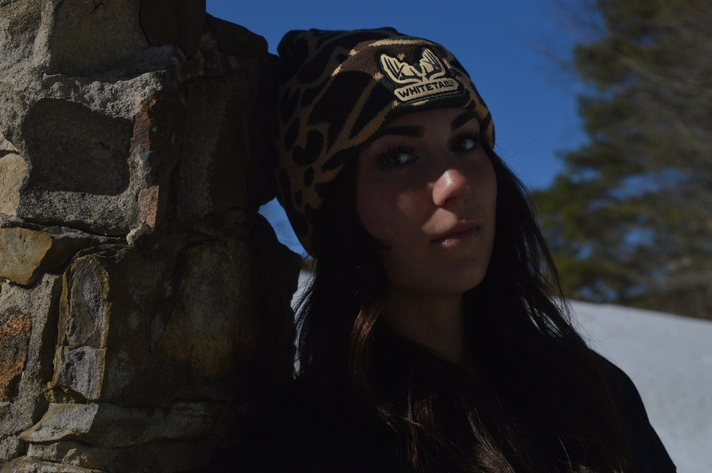 Whitetail Co. Old Duck Camo Knit Hat - Image 6
