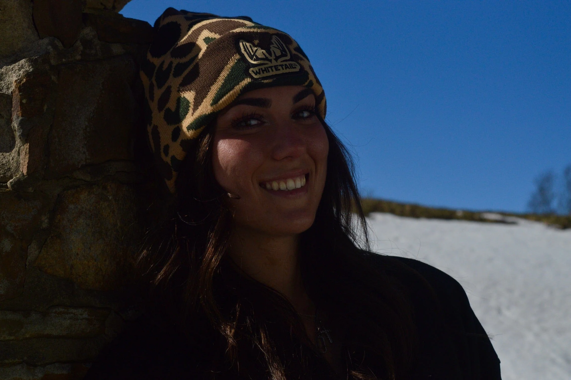 Whitetail Co. Old Duck Camo Knit Hat - Image 7