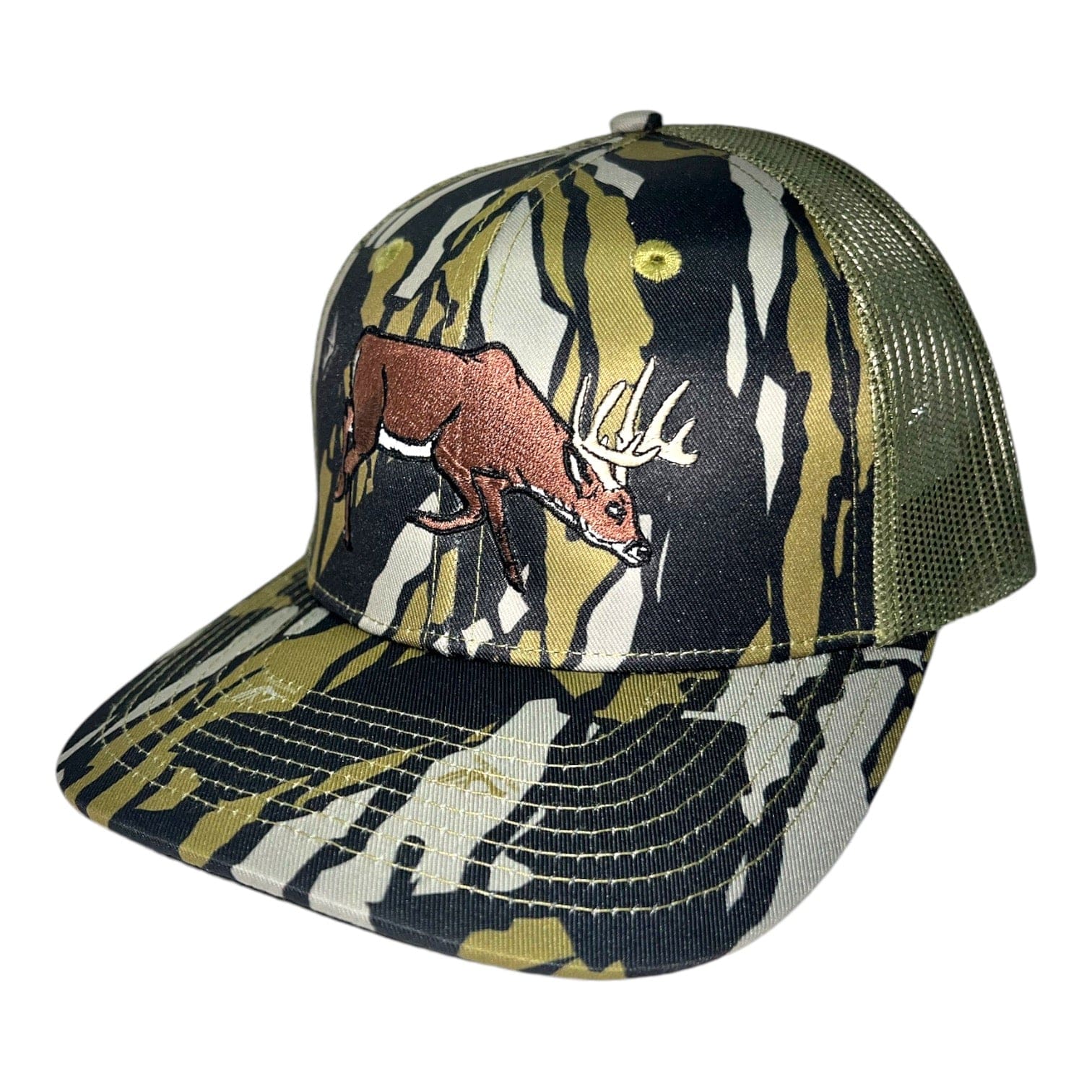Whitetail Co. Ruttin Buck Tree Bark Trucker - Image 2