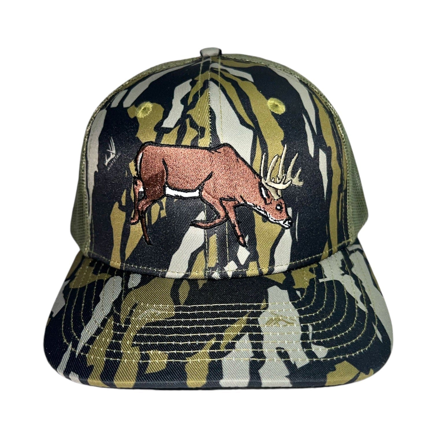 Whitetail Co. Ruttin Buck Tree Bark Trucker - Image 3
