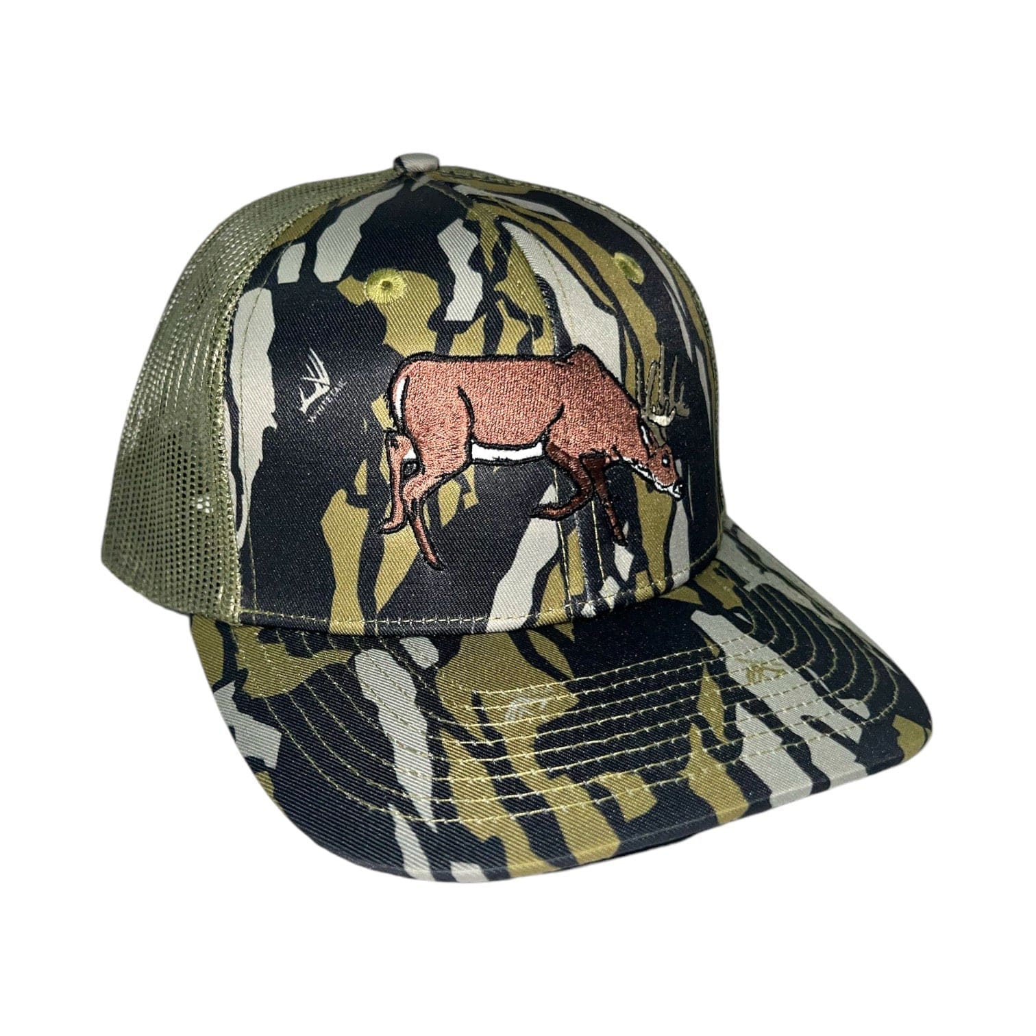 Whitetail Co. Ruttin Buck Tree Bark Trucker - Image 4