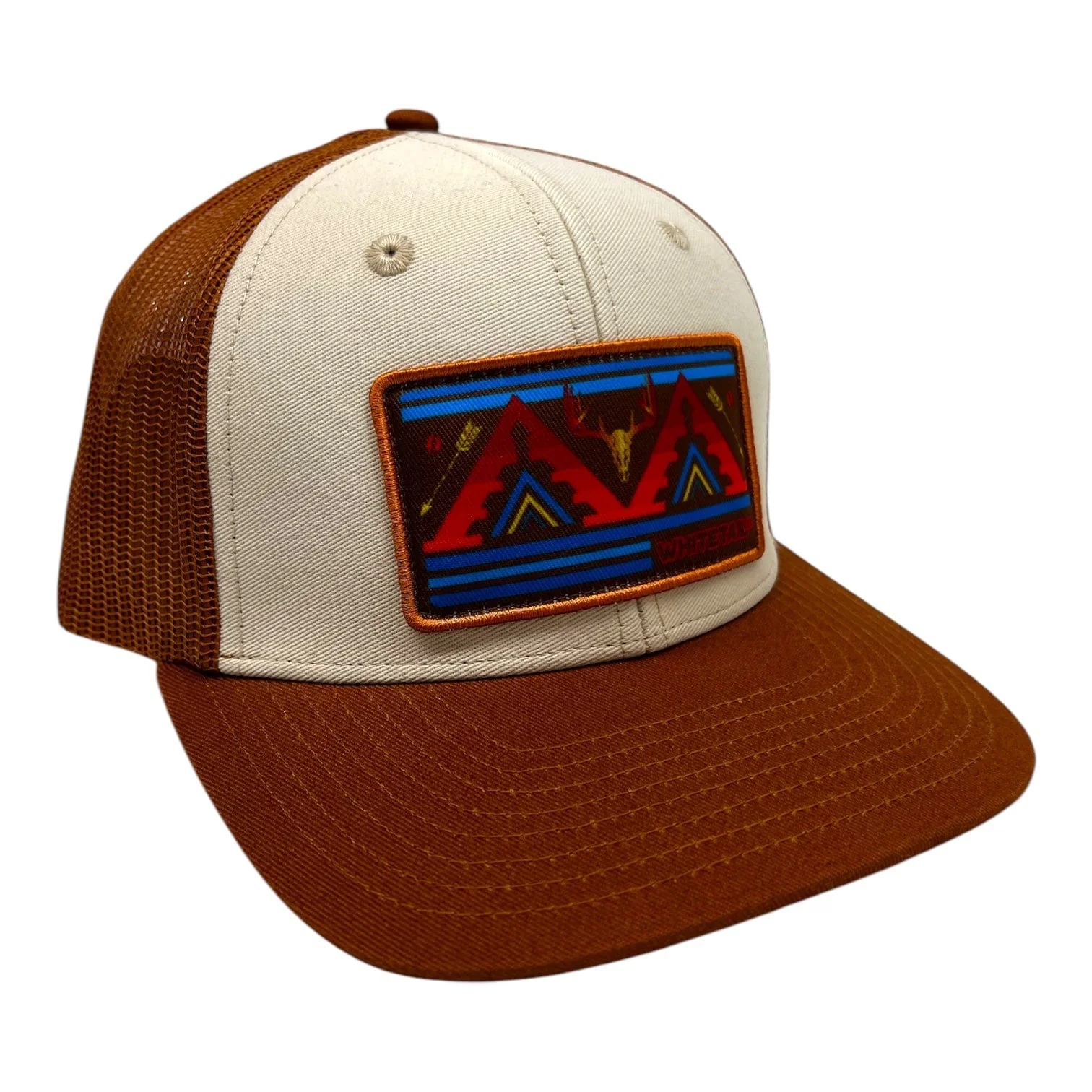 Whitetail Co. Western Buck Trucker Tan 2025 - Image 3