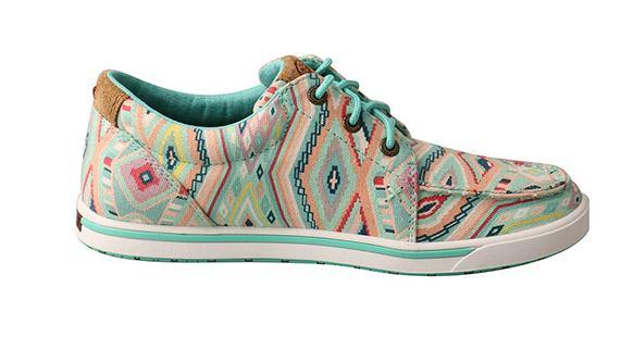 Twisted X Women’s Hooey Loper Slip On Shoes WHYC010 - Image 4
