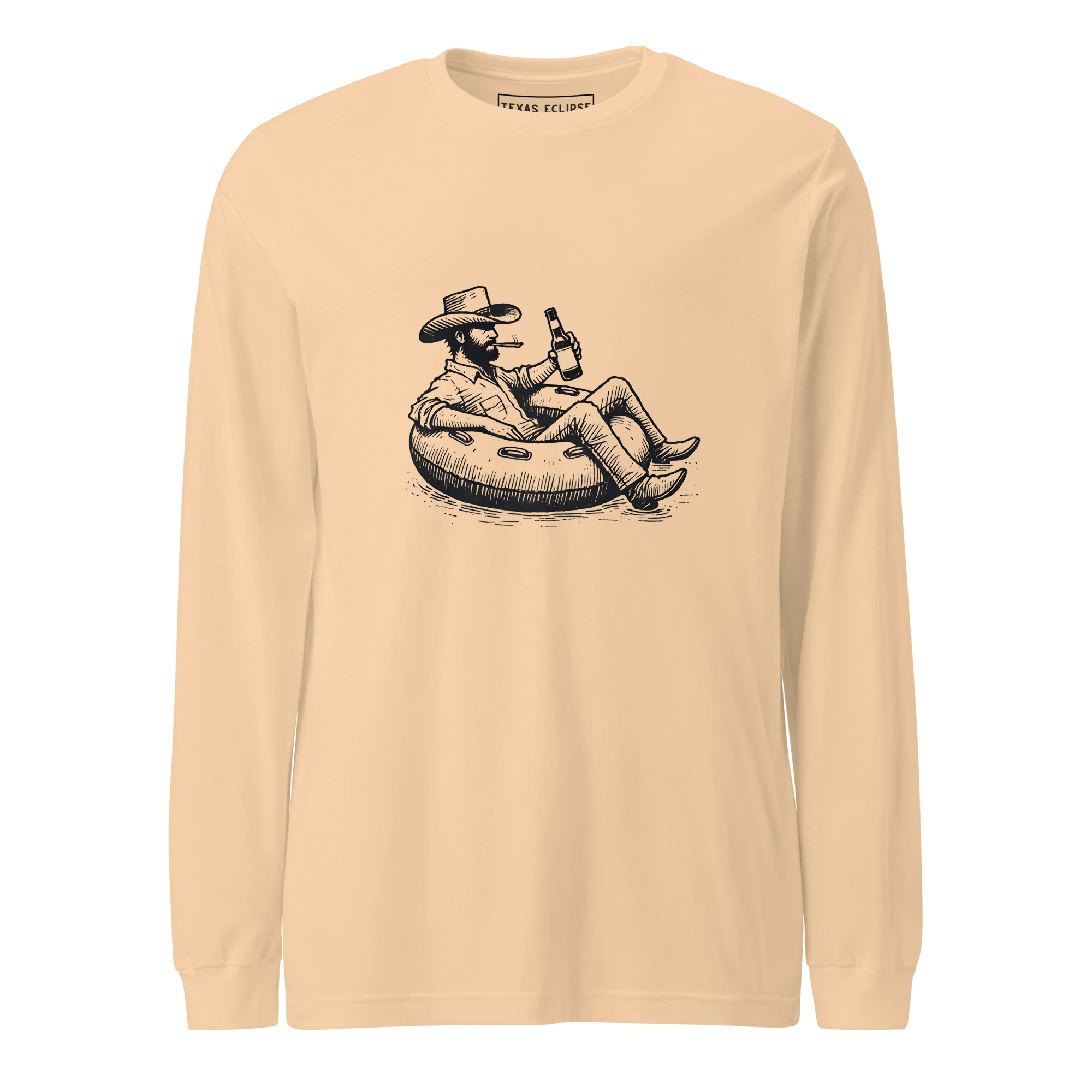 Wild West, Lazy River Long Sleeve Graphic Tee