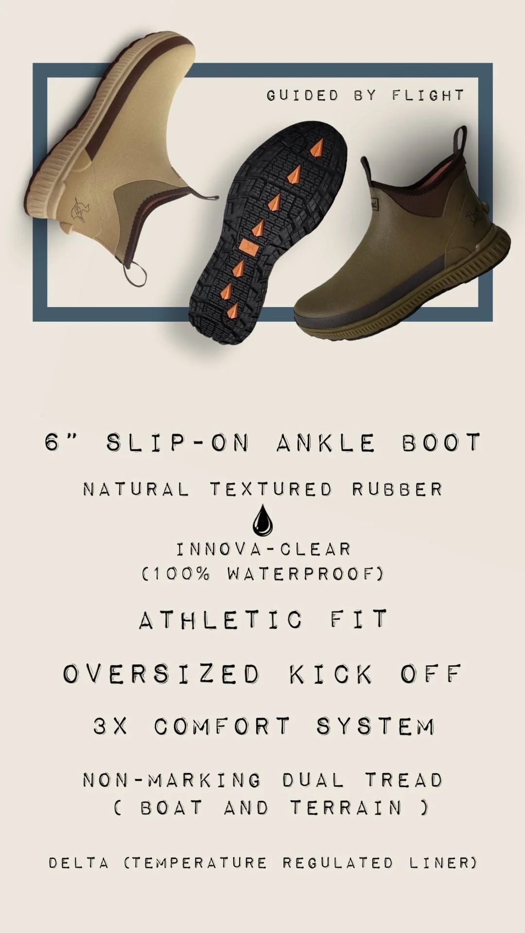 Wingman Waterfowl Men's Cypress Webbed Waterproof Ankle Boot - Image 5