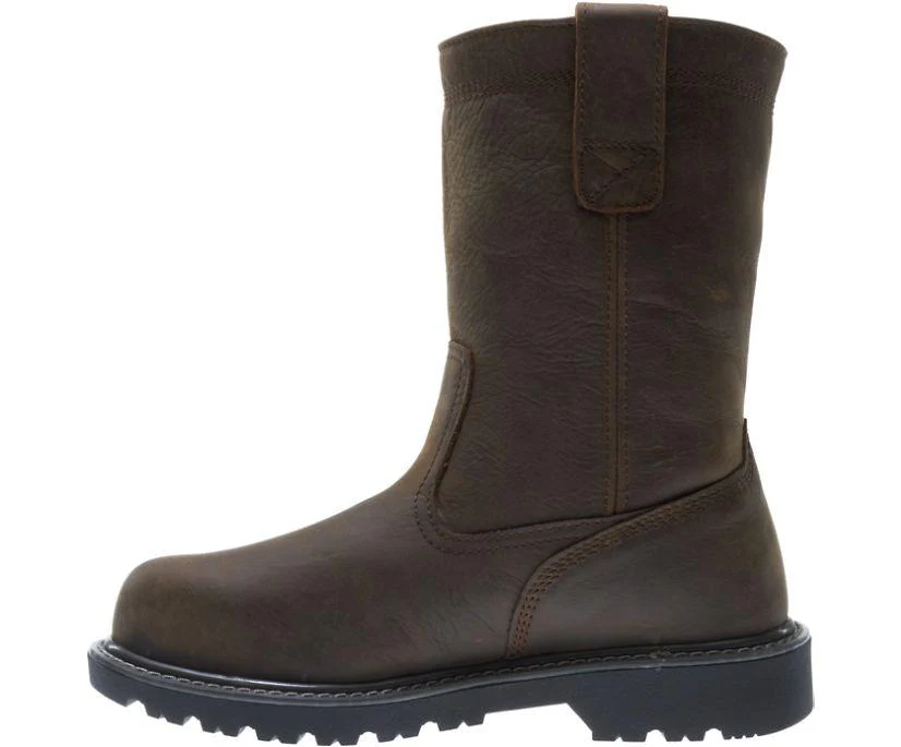 Wolverine Men's Floorhand Wellington Brown Waterproof Steel Toe Work Boots W10680 - Image 4